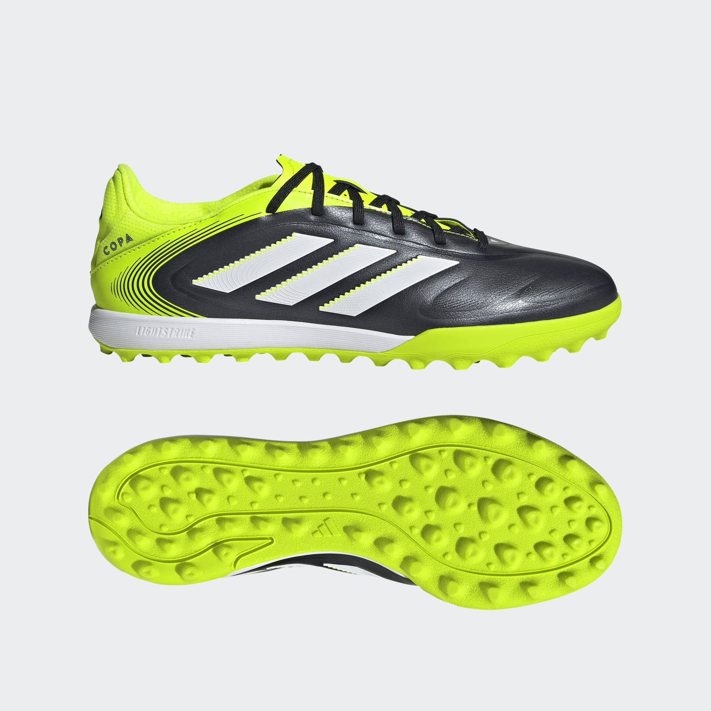 Unisex Copa Pure 3 League Turf Boots, Black, A701_ONE, large image number 9
