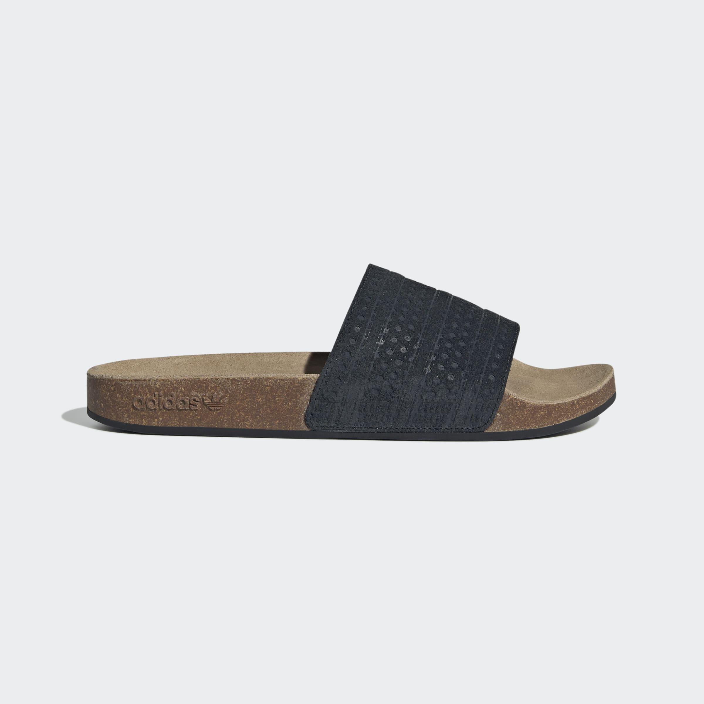 Unisex Adilette Slides, Black