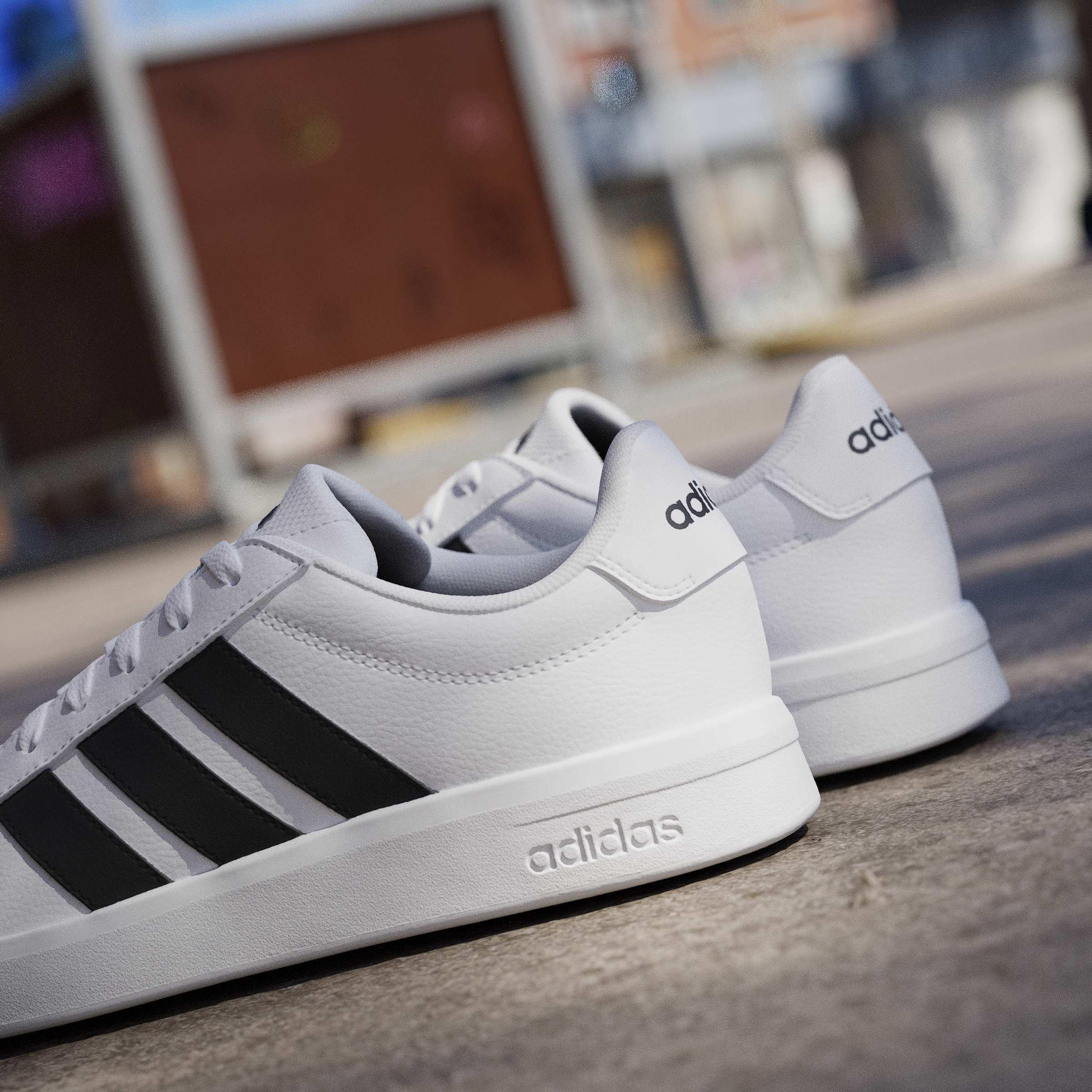 Grand Court Base 3.0 Shoes, White, A701_ONE, large image number 9