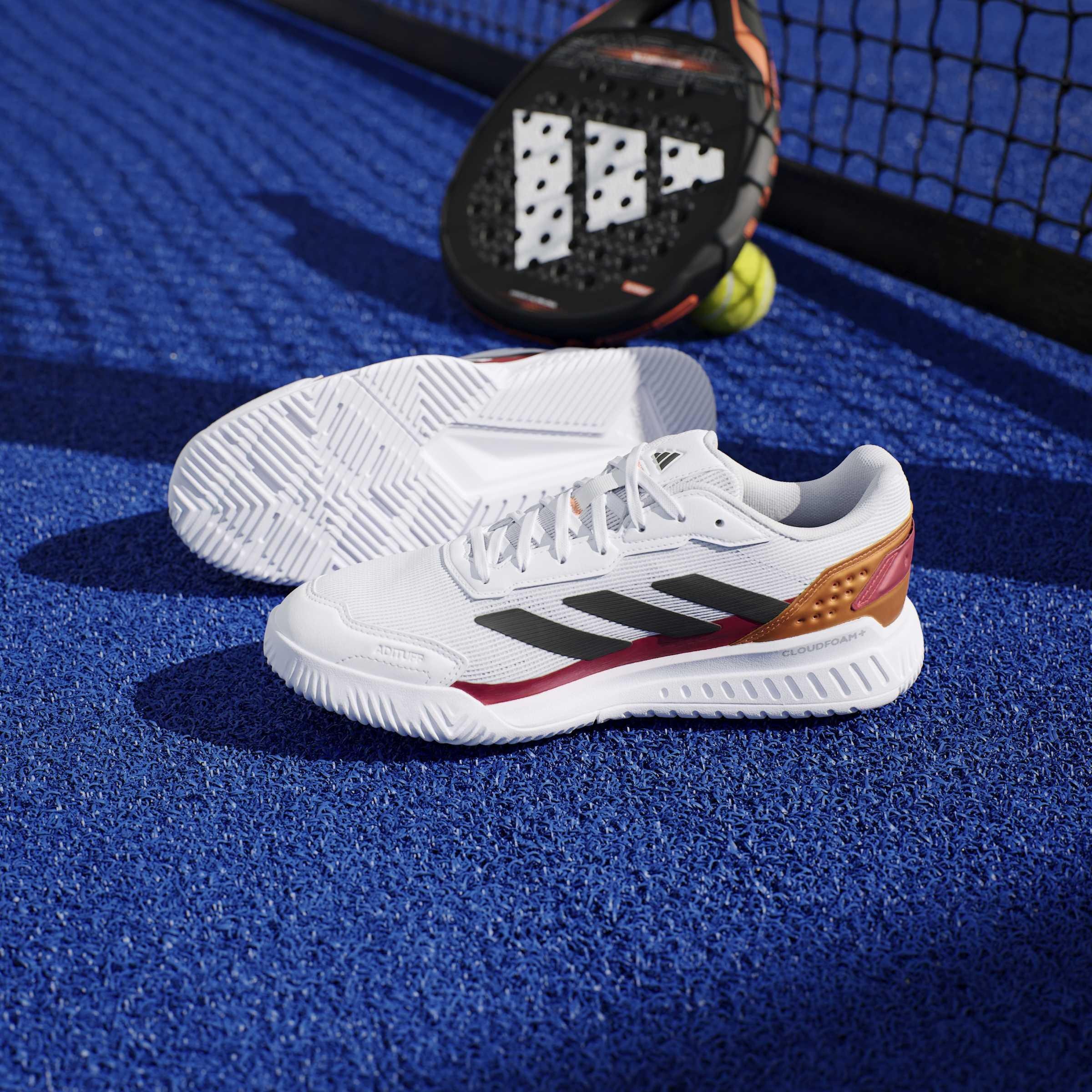 Courtquick Padel Shoes, White, A701_ONE, large image number 10