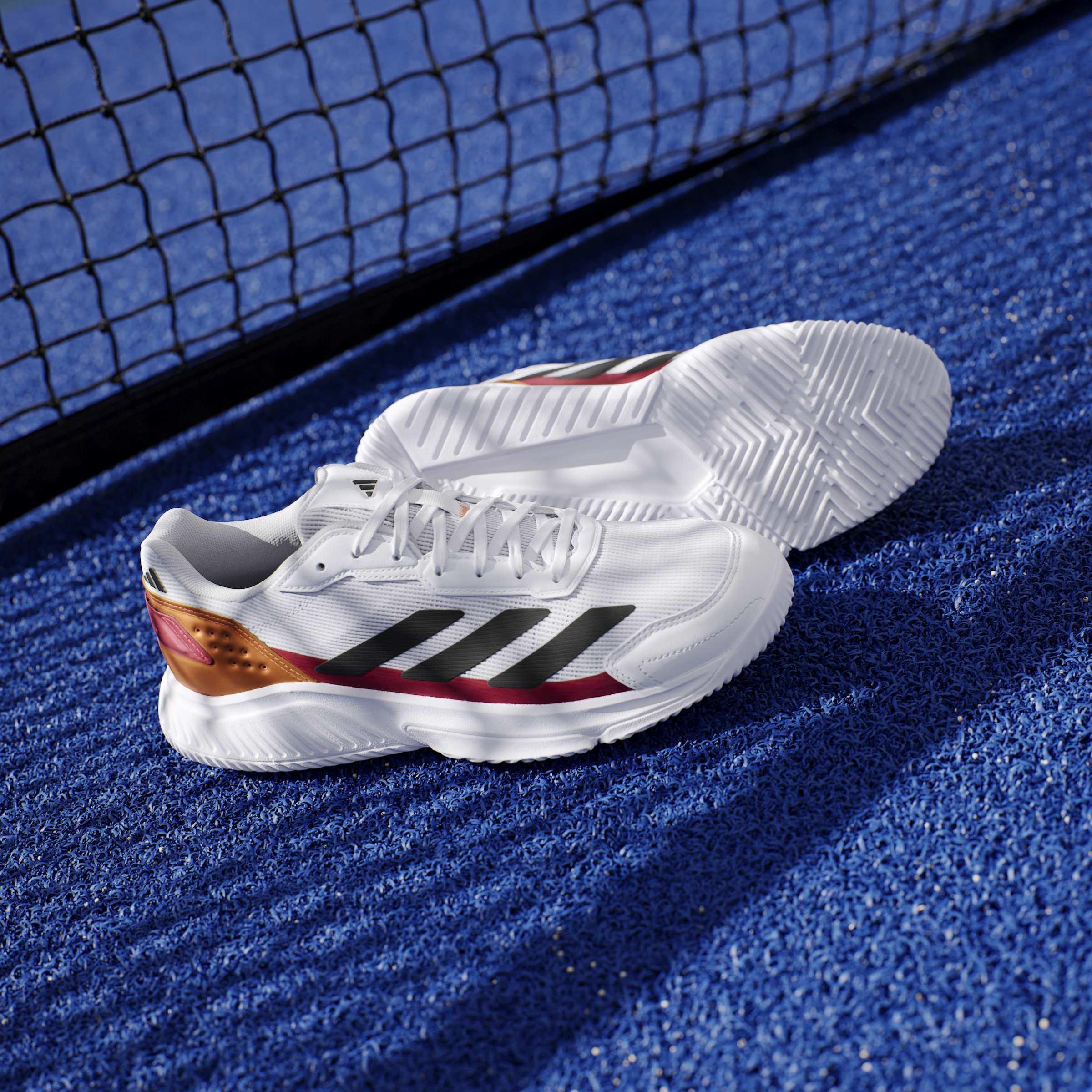 Courtquick Padel Shoes, White, A701_ONE, large image number 12