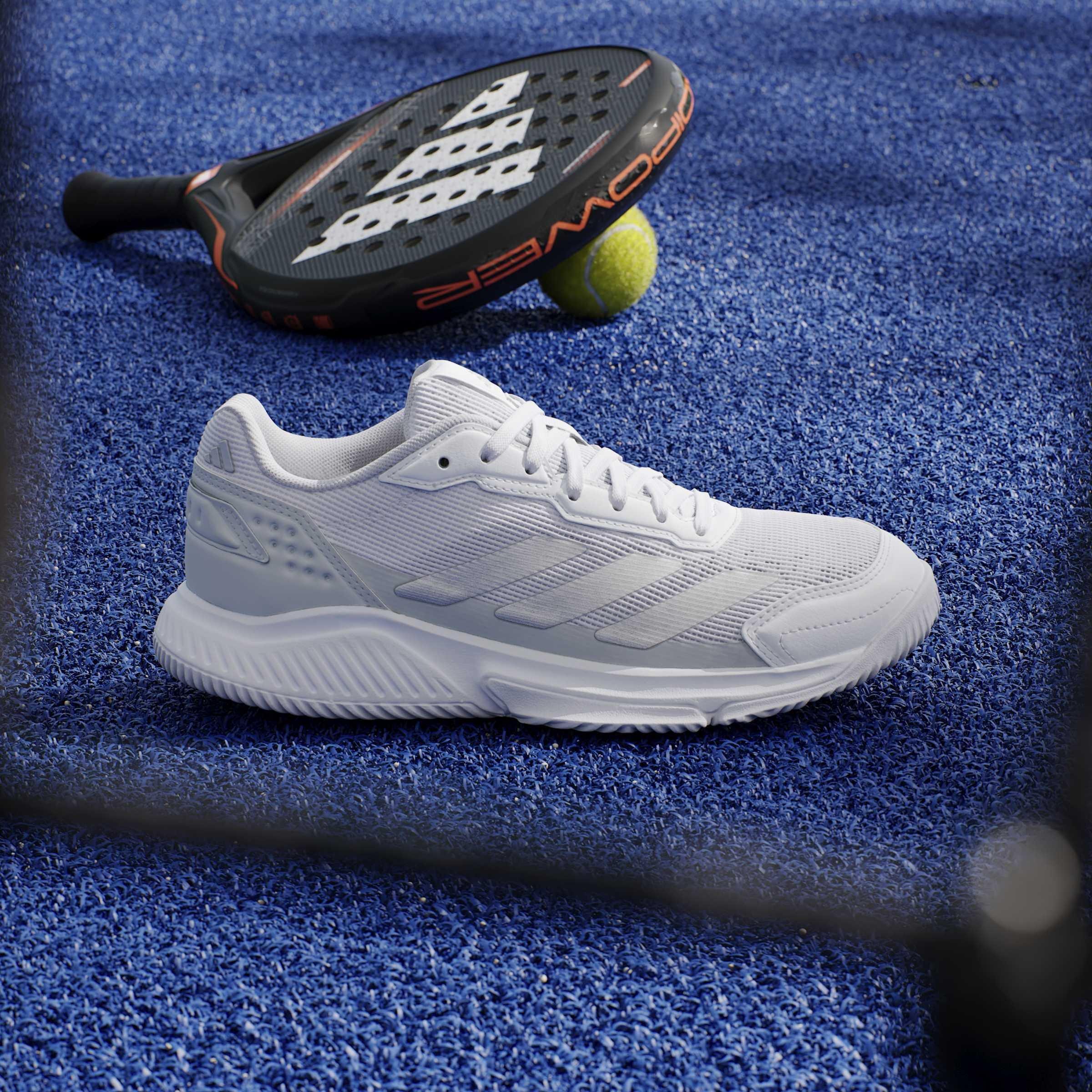 Courtquick Padel Shoes, White, A701_ONE, large image number 11