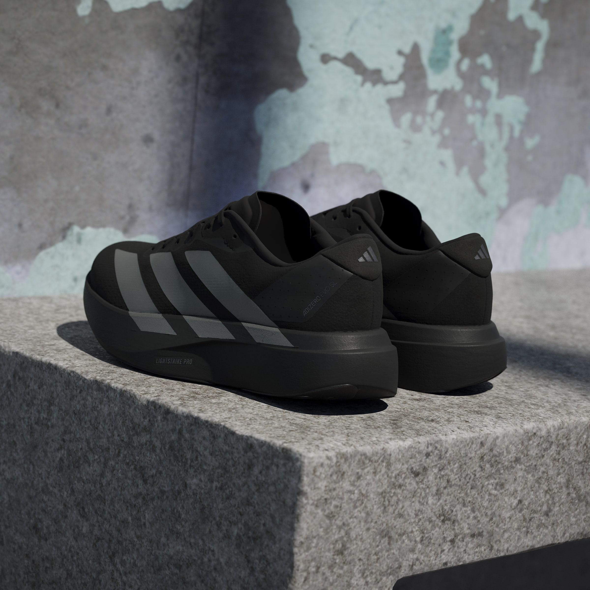 Adizero EVO SL Shoes, Black, A701_ONE, large image number 12