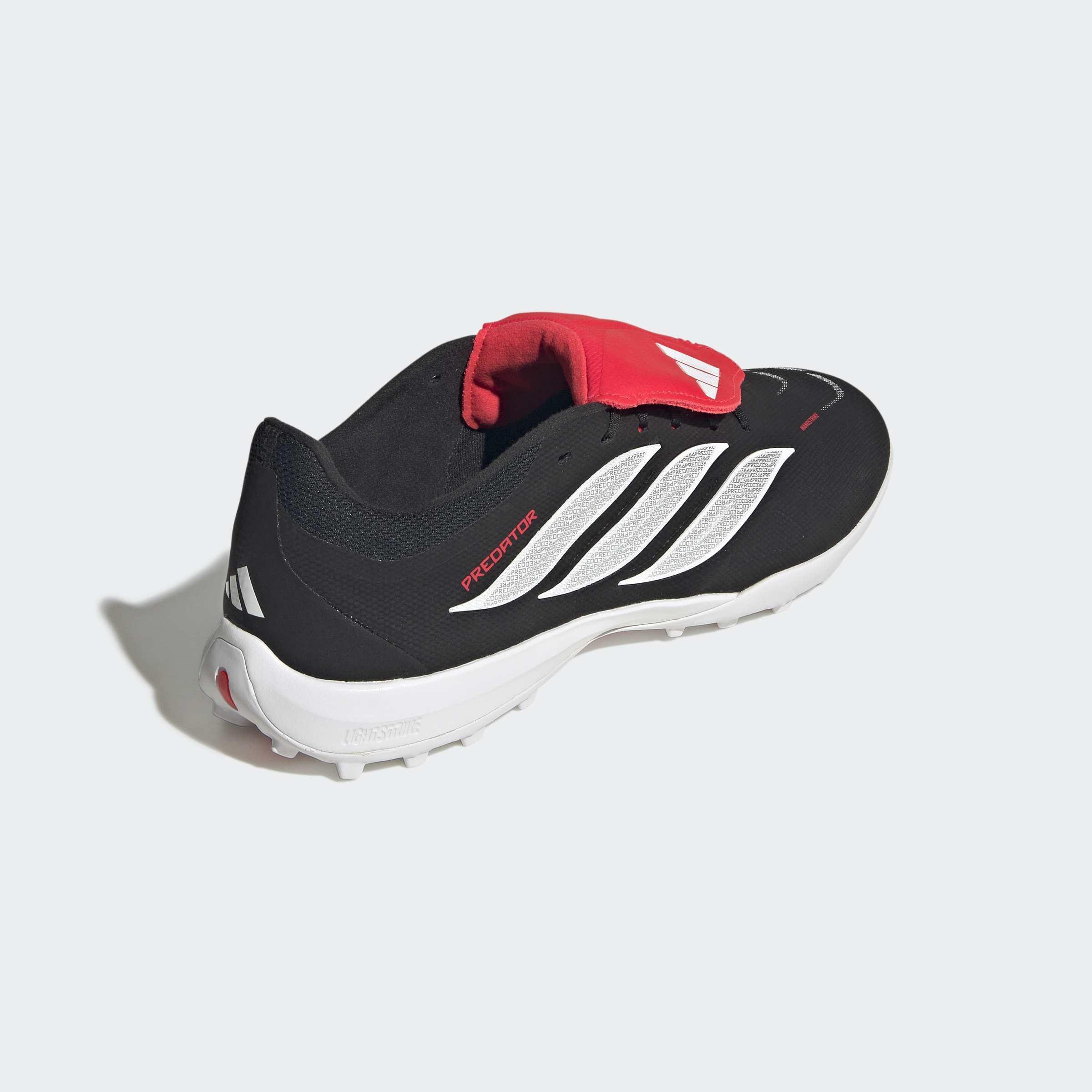 Unisex Predator League Fold-Over Tongue Turf Football Shoes, Black, A701_ONE, large image number 3