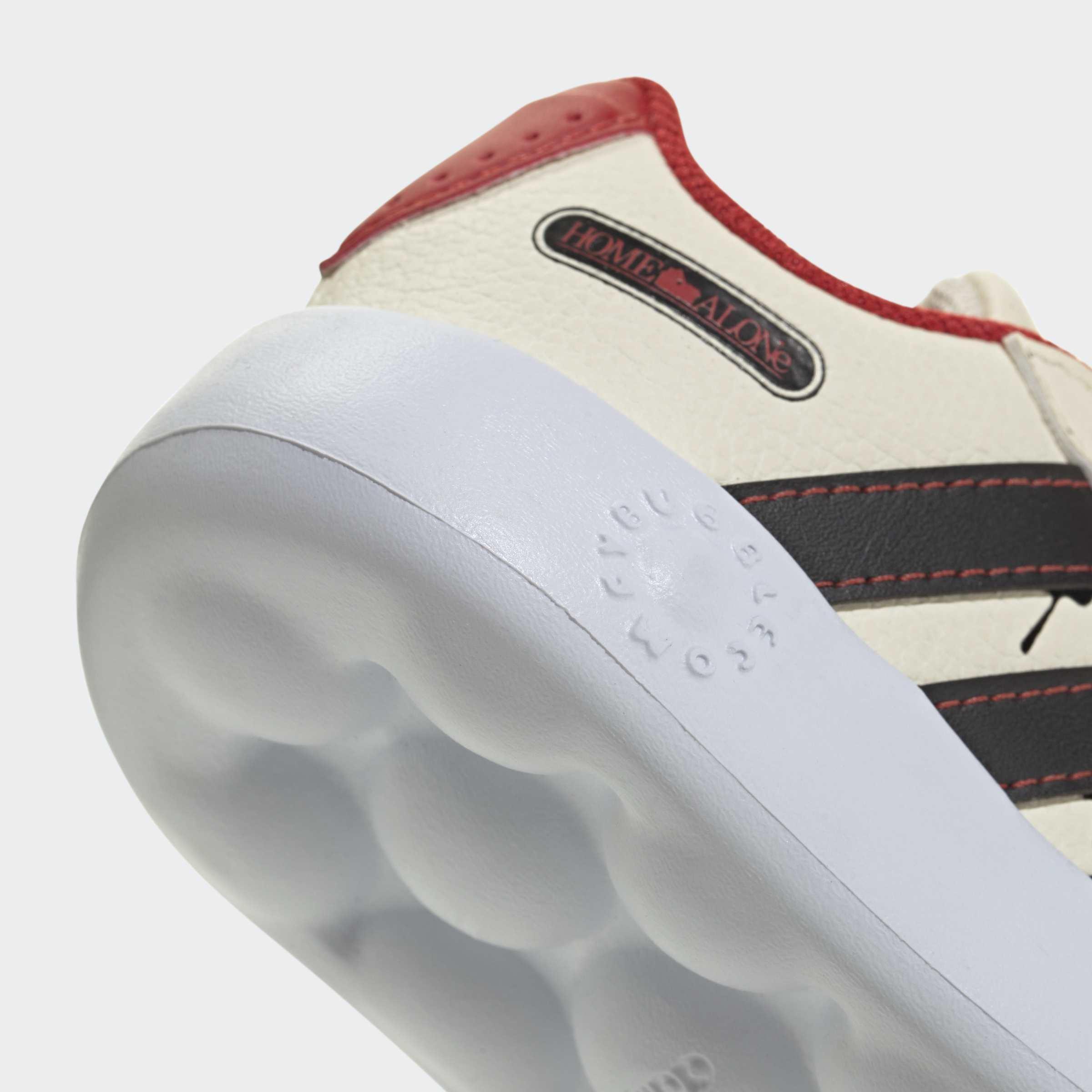 Kids Unisex Adidas 20th Century Fox Home Alone Grand Court Shoes, Beige, A701_ONE, large image number 4