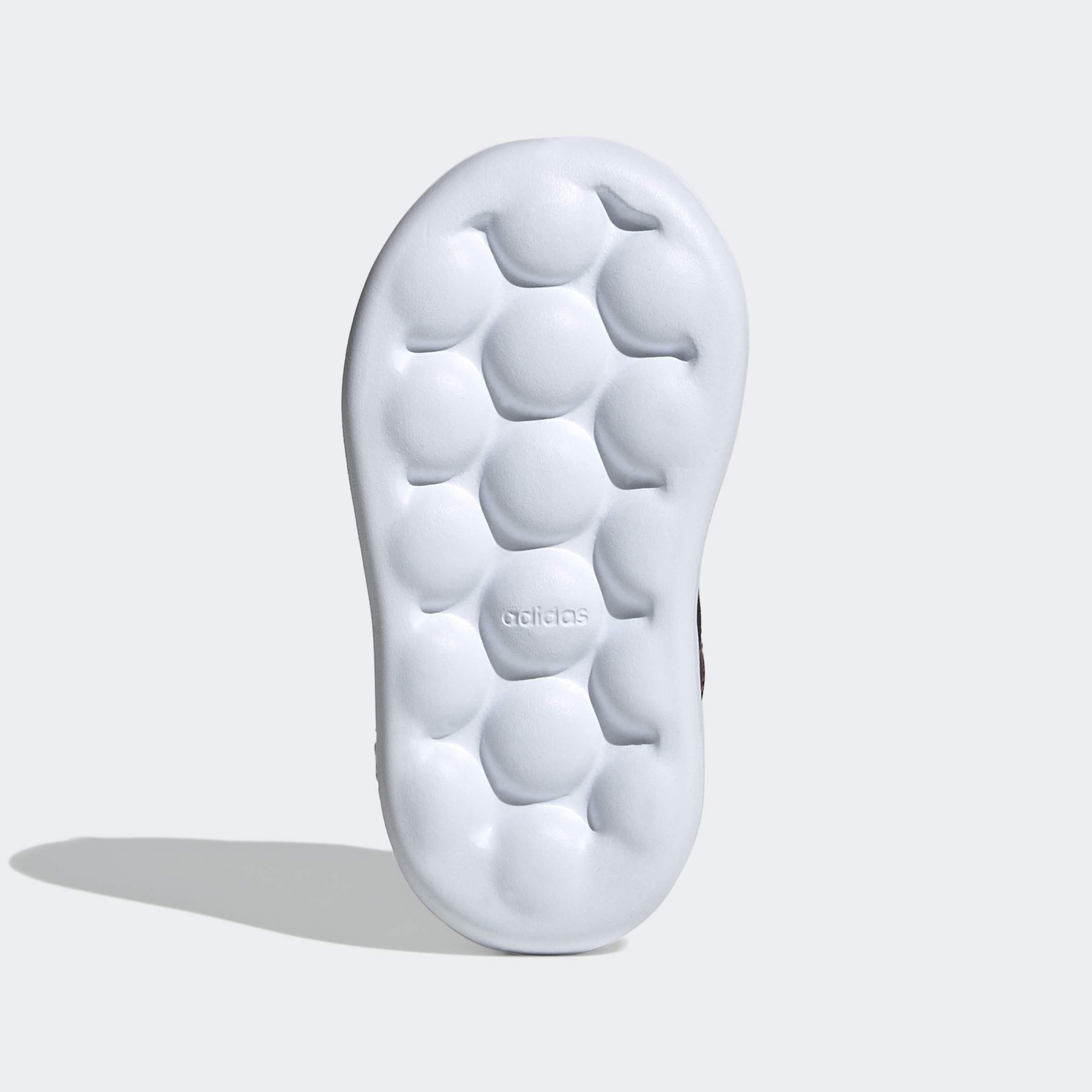 Kids Unisex Adidas 20th Century Fox Home Alone Grand Court Shoes, Beige, A701_ONE, large image number 6