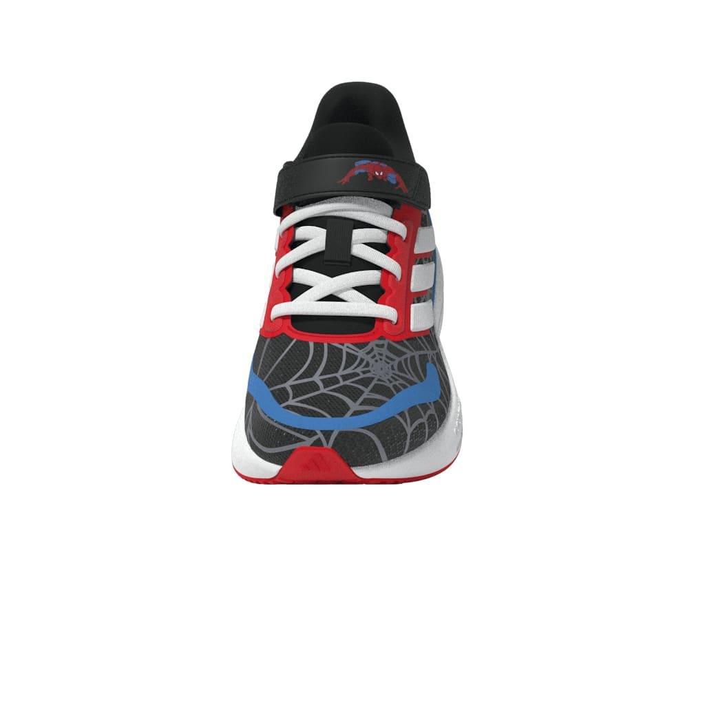 Kids Unisex adidas Marvel Spider-man Runfalcon Shoes, Black, A701_ONE, large image number 6