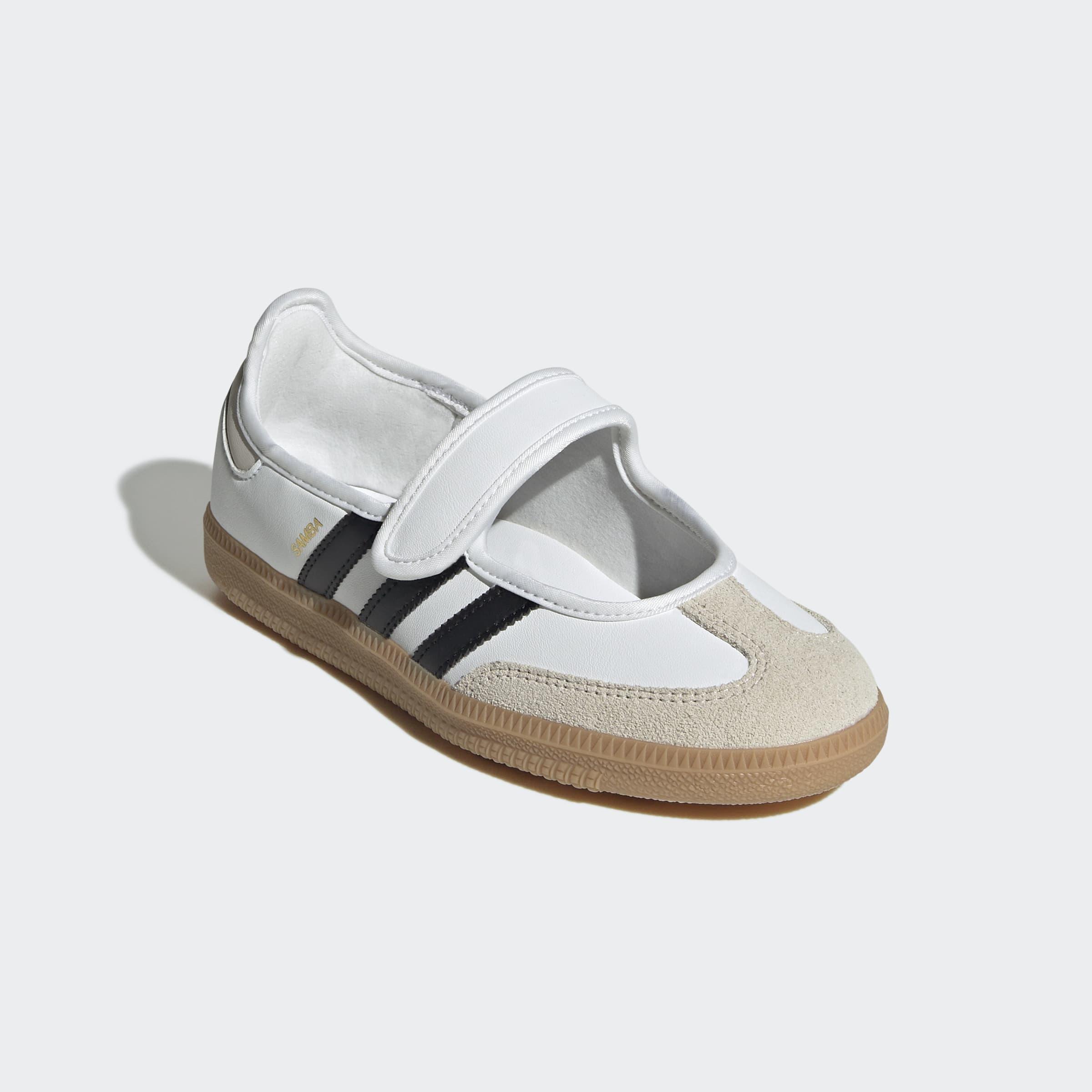 Kids Unisex Samba Jane Shoes, White, A701_ONE, large image number 2