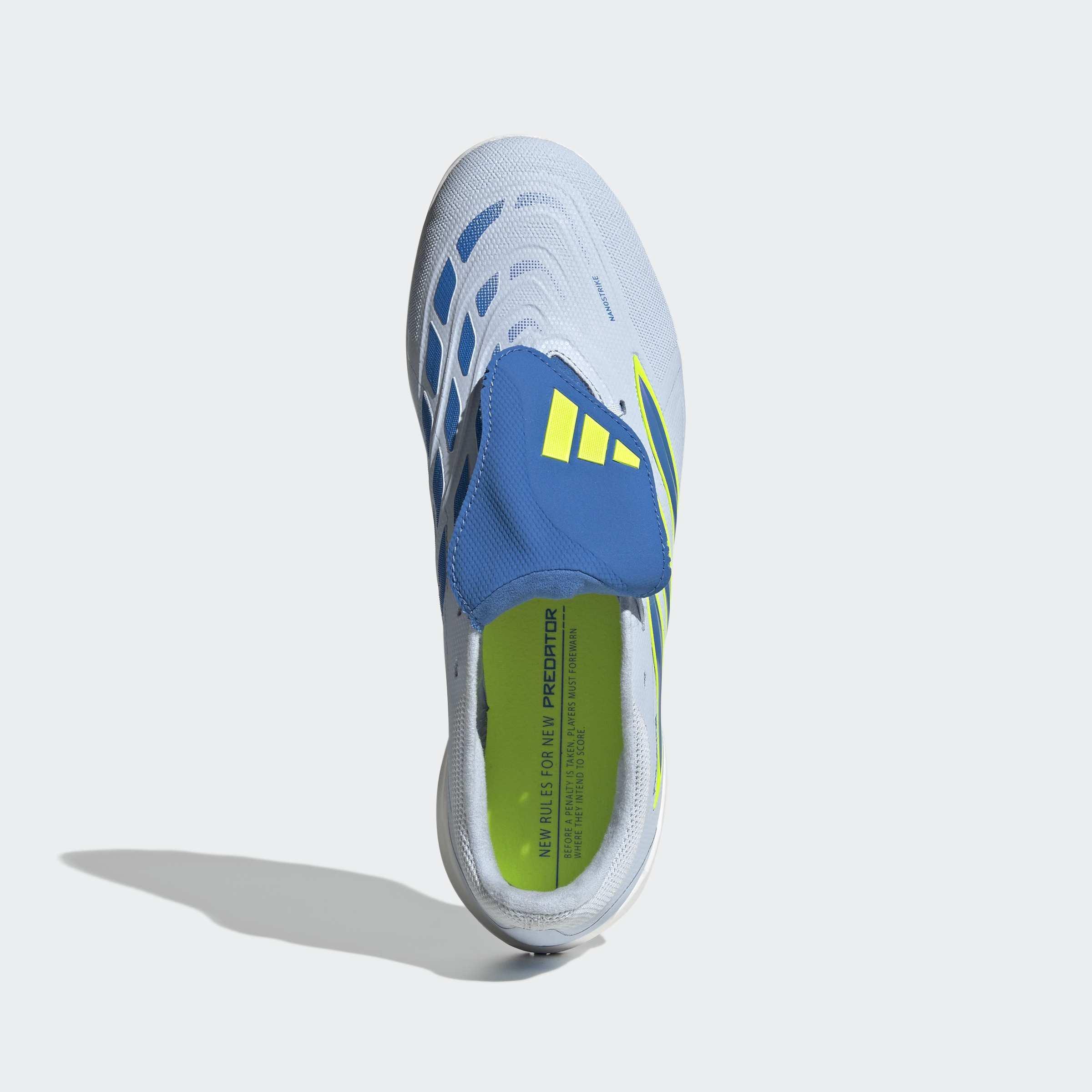 Unisex Predator League Fold-Over Tongue Turf Football Shoes, Blue, A701_ONE, large image number 1