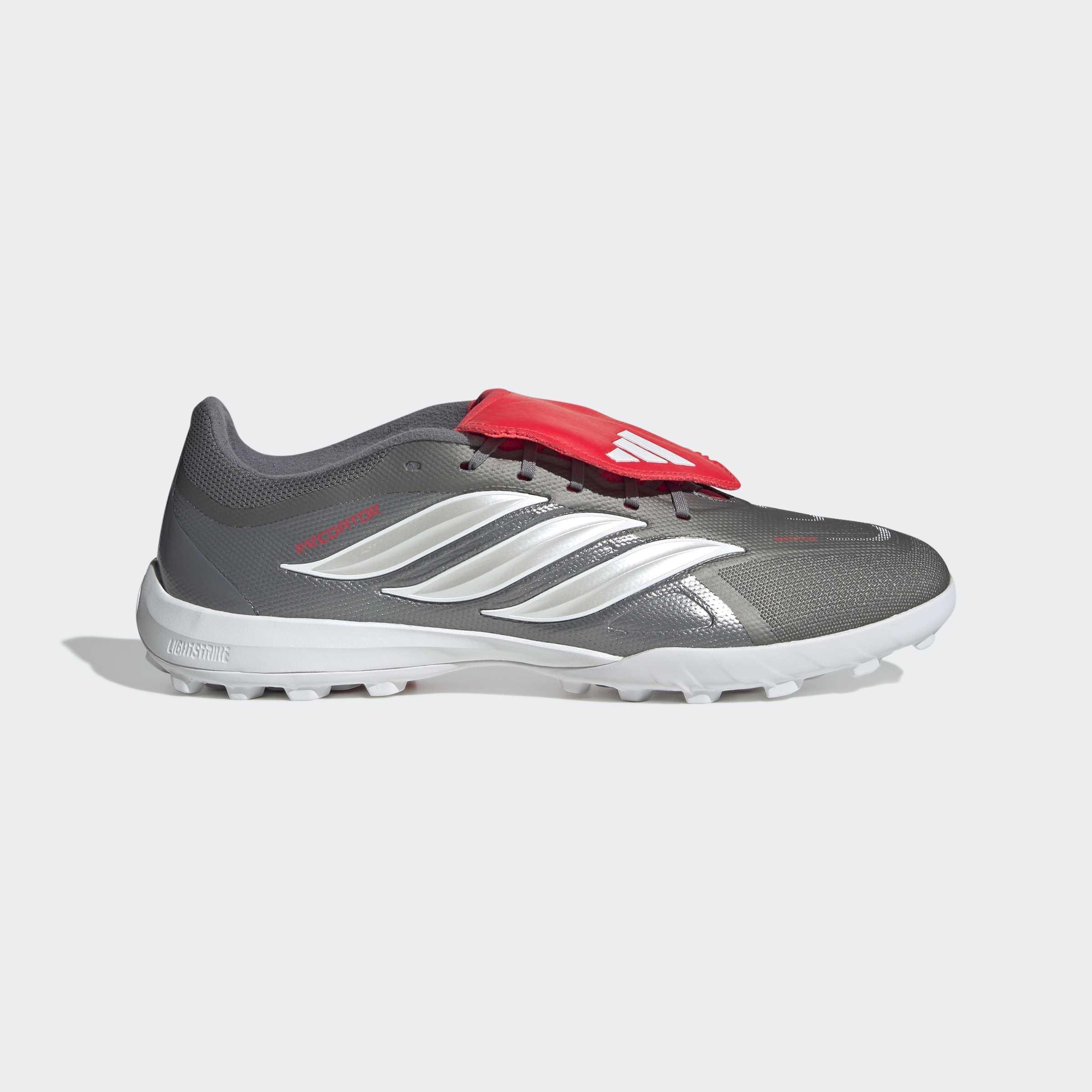 Unisex Predator League Fold-Over Tongue Turf Football Shoes, Grey
