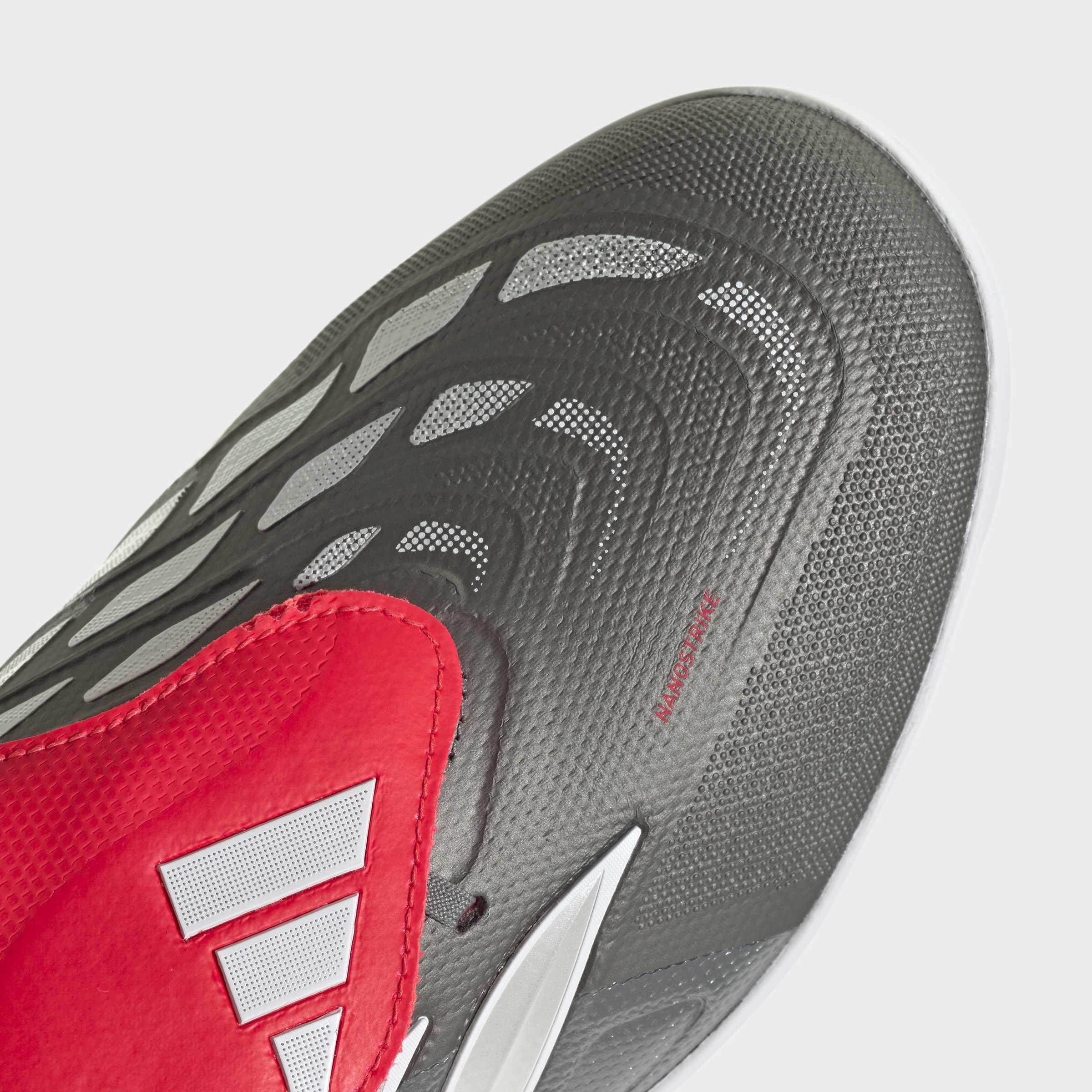 Unisex Predator League Fold-Over Tongue Turf Football Shoes, Grey, A701_ONE, large image number 5