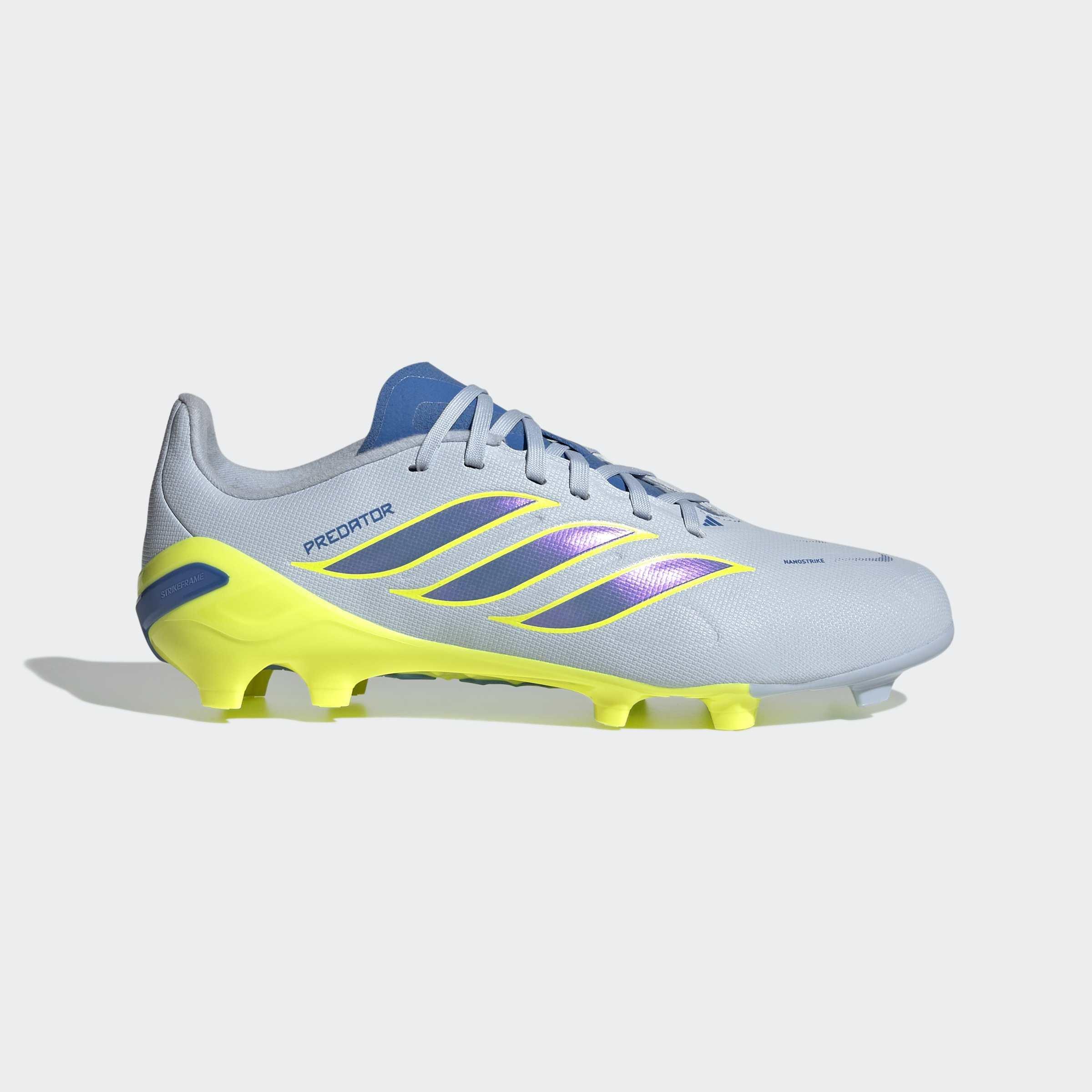 Kids Unisex Predator League Firm Ground Football Boots, Blue
