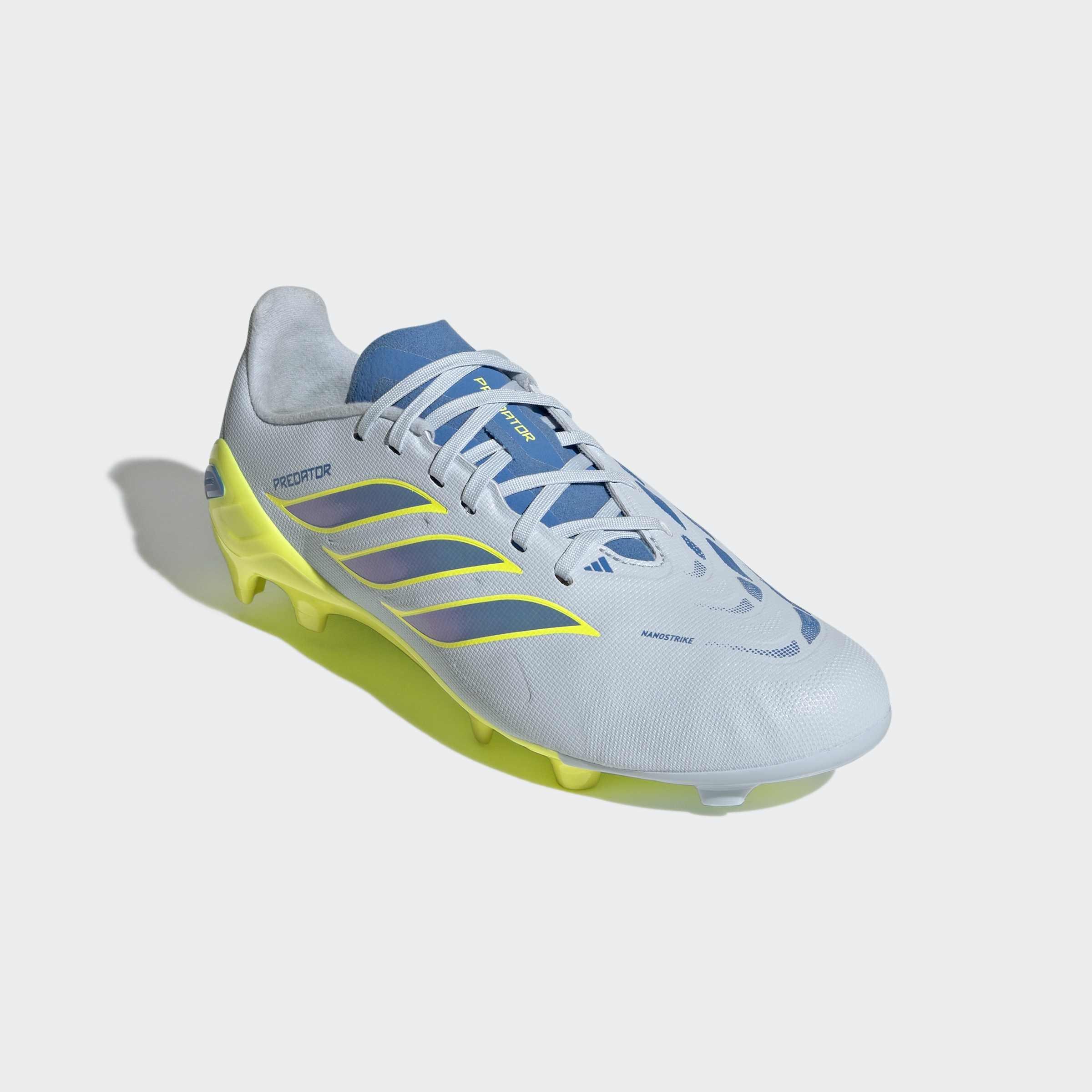 Kids Unisex Predator League Firm Ground Football Boots, Blue, A701_ONE, large image number 2