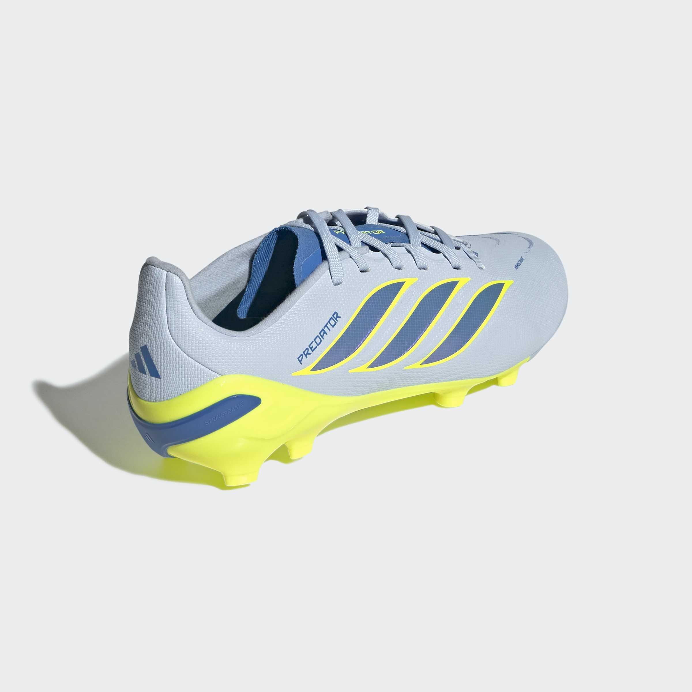 Kids Unisex Predator League Firm Ground Football Boots, Blue, A701_ONE, large image number 3