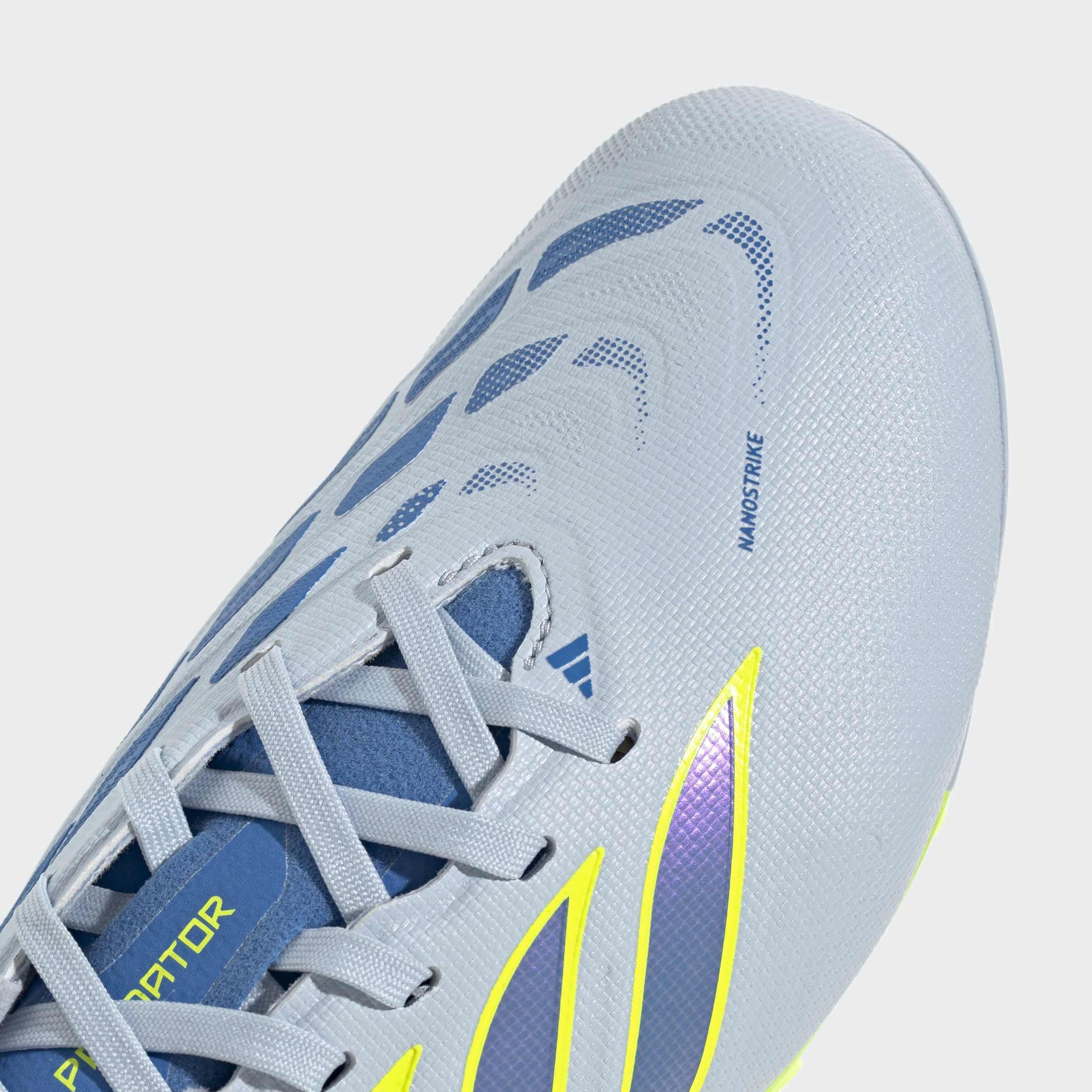 Kids Unisex Predator League Firm Ground Football Boots, Blue, A701_ONE, large image number 4