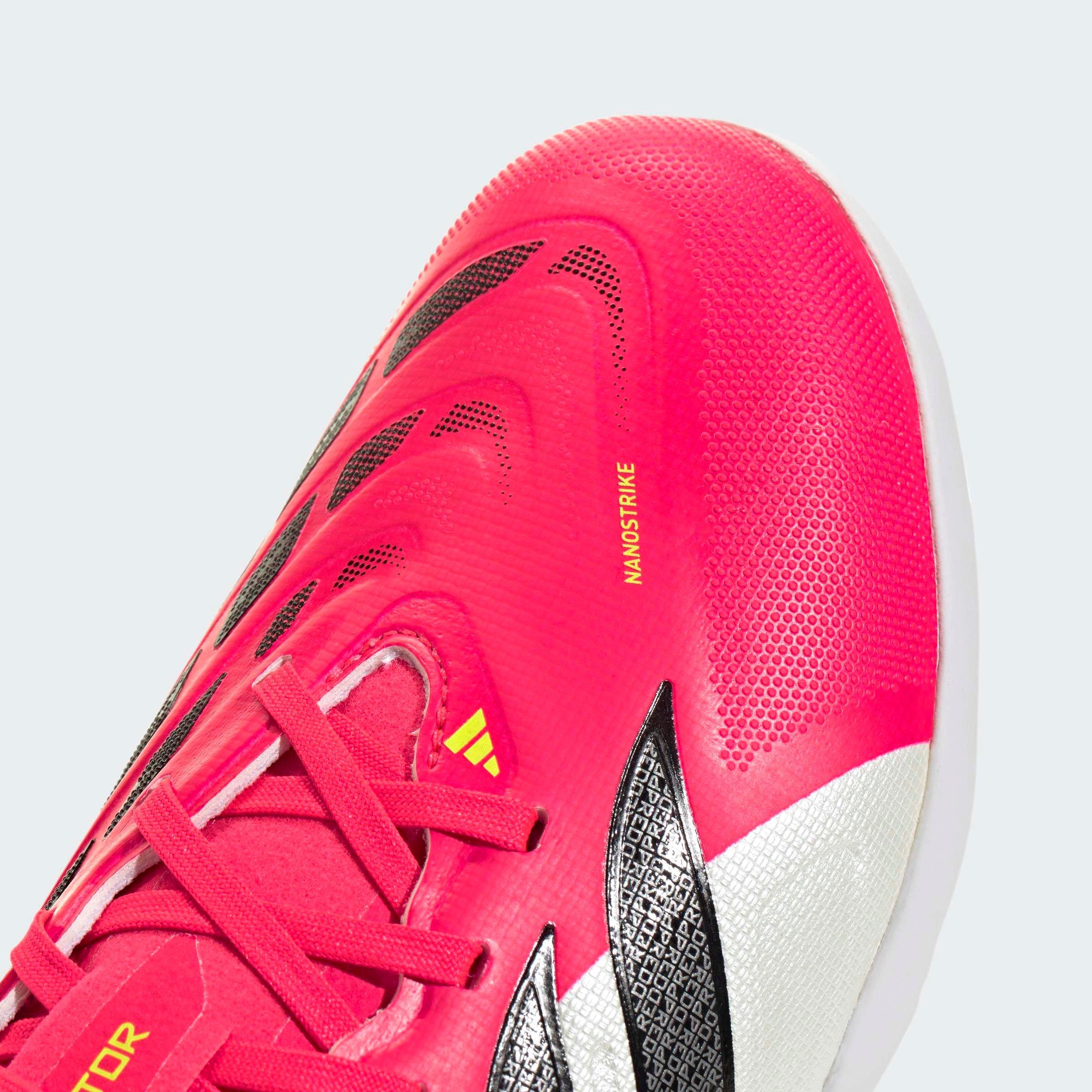 Kids Unisex PREDATOR LEAGUE Turf Football Shoes, Red, A701_ONE, large image number 6