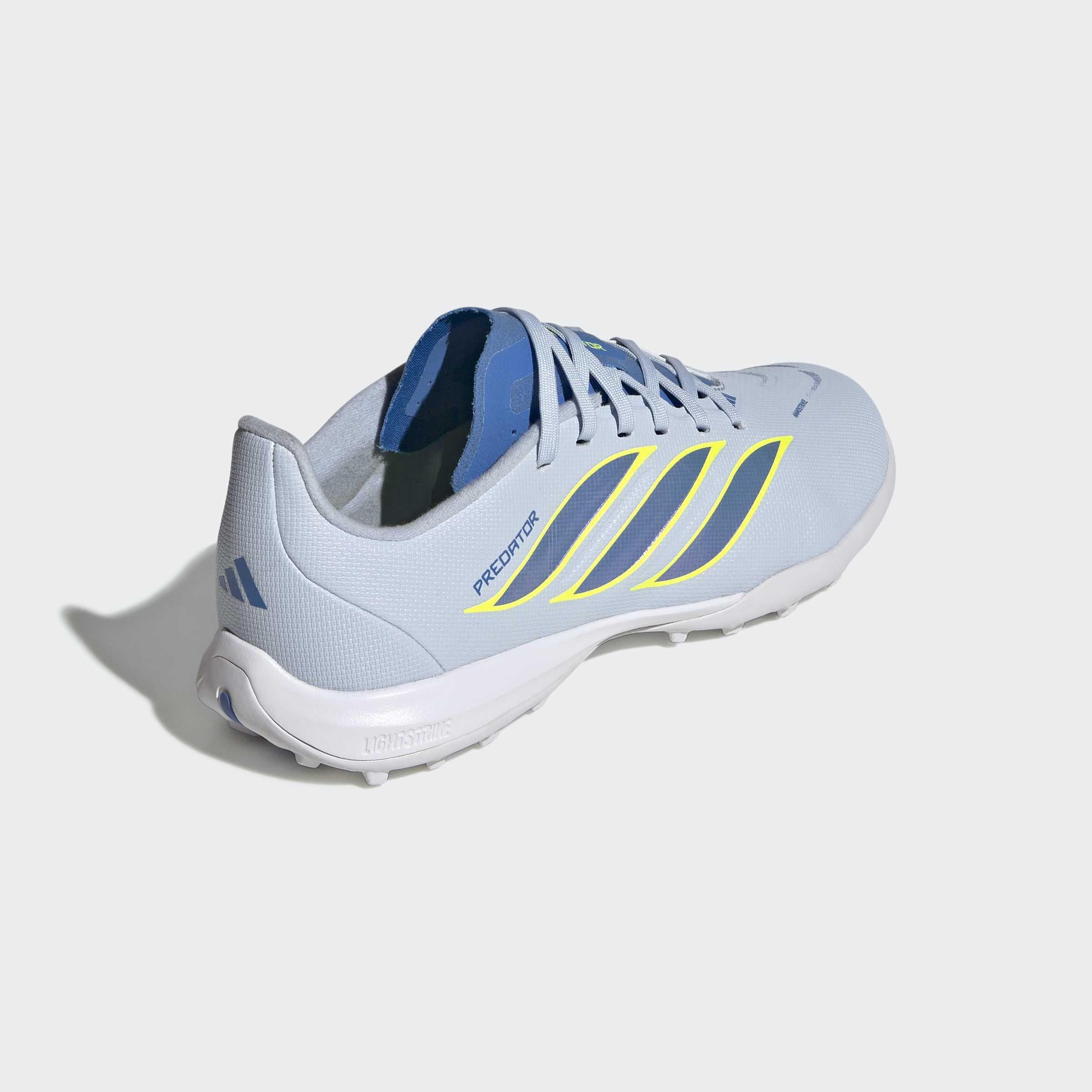 Kids Unisex Predator League Turf Football Shoes, Blue, A701_ONE, large image number 3