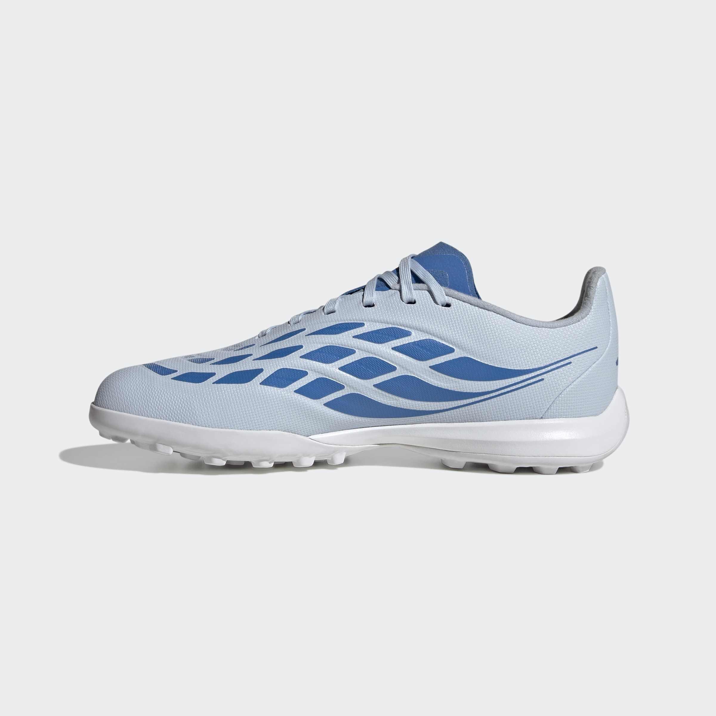 Kids Unisex Predator League Turf Football Shoes, Blue, A701_ONE, large image number 7