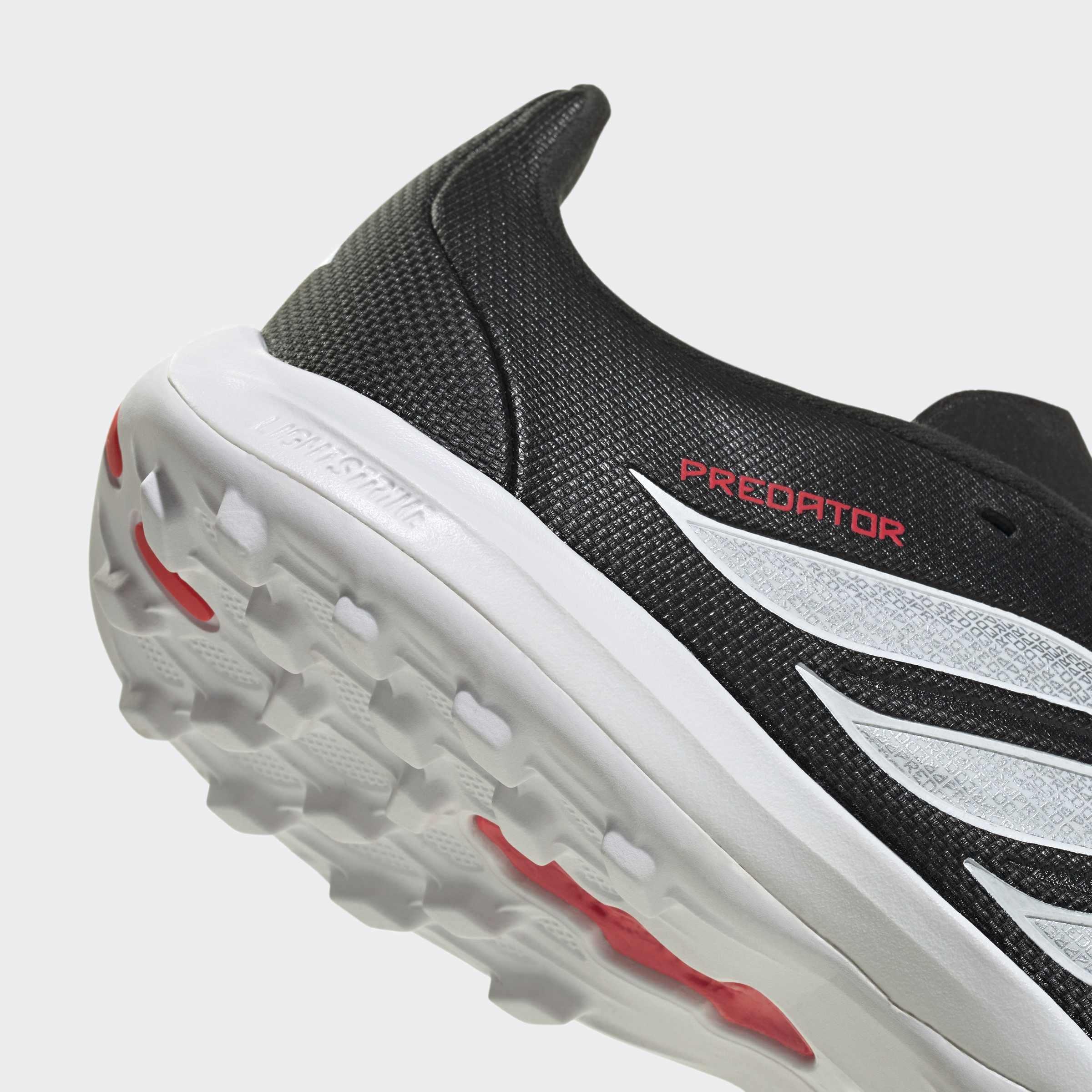 Kids Unisex PREDATOR LEAGUE Turf Football Shoes, Black, A701_ONE, large image number 4