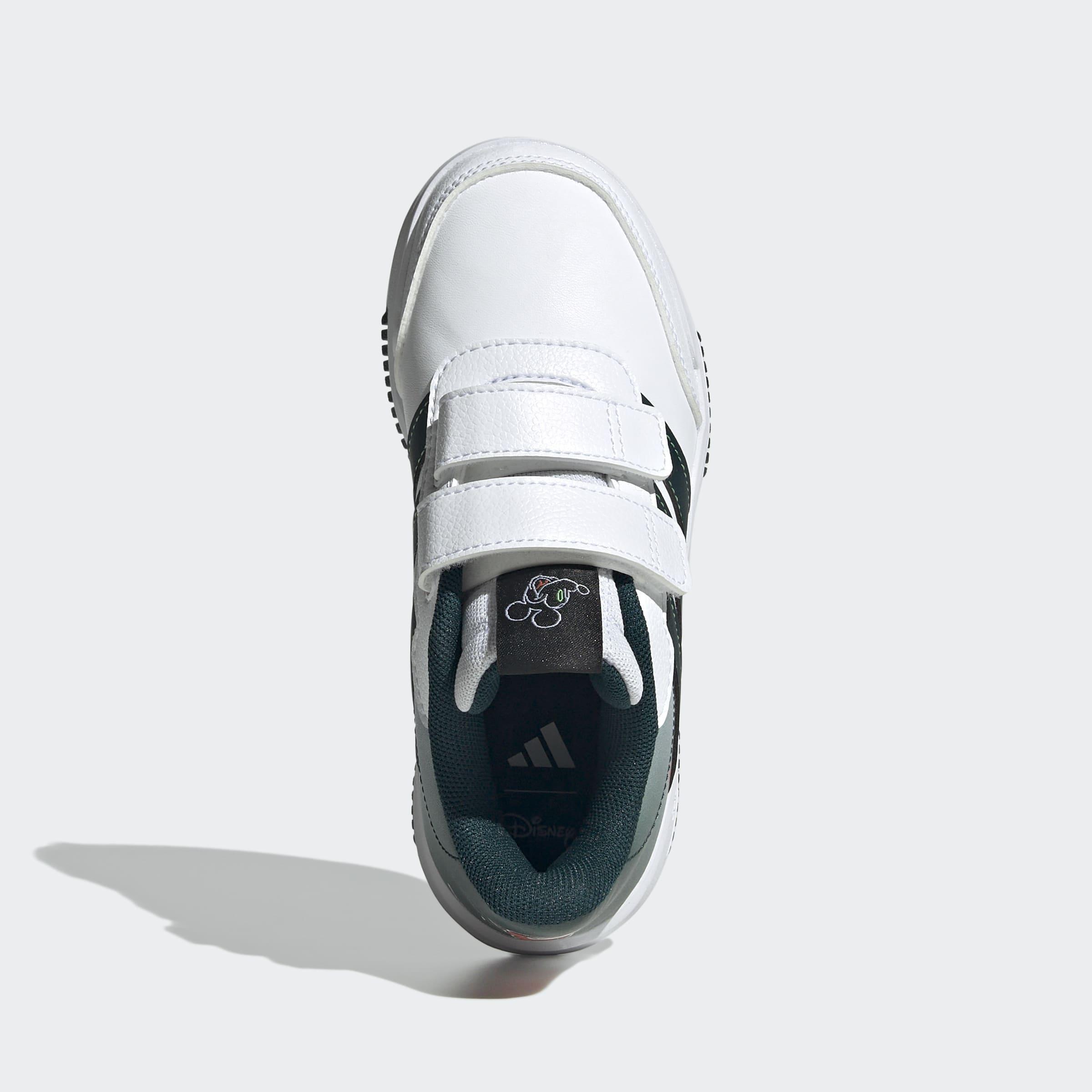 Kids Unisex adidas x Disney Mickey Mouse Tensaur Shoes, White, A701_ONE, large image number 1