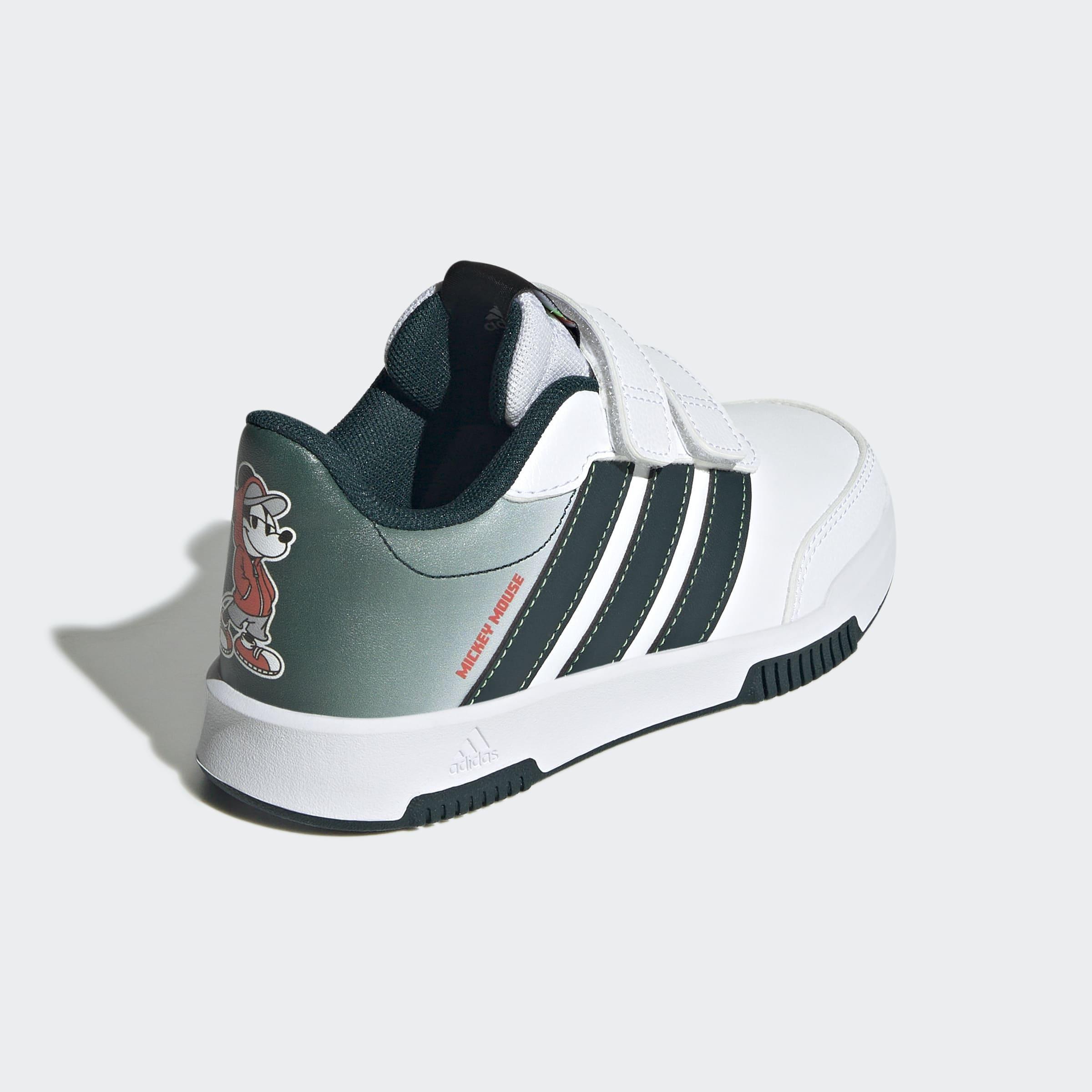 Kids Unisex adidas x Disney Mickey Mouse Tensaur Shoes, White, A701_ONE, large image number 3