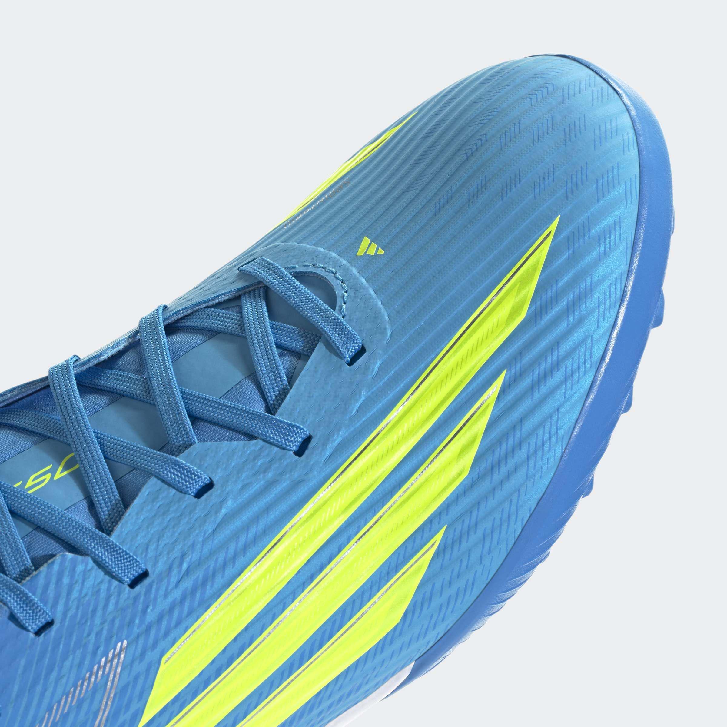 Unisex F50 League Turf Football Shoes, Blue, A701_ONE, large image number 5