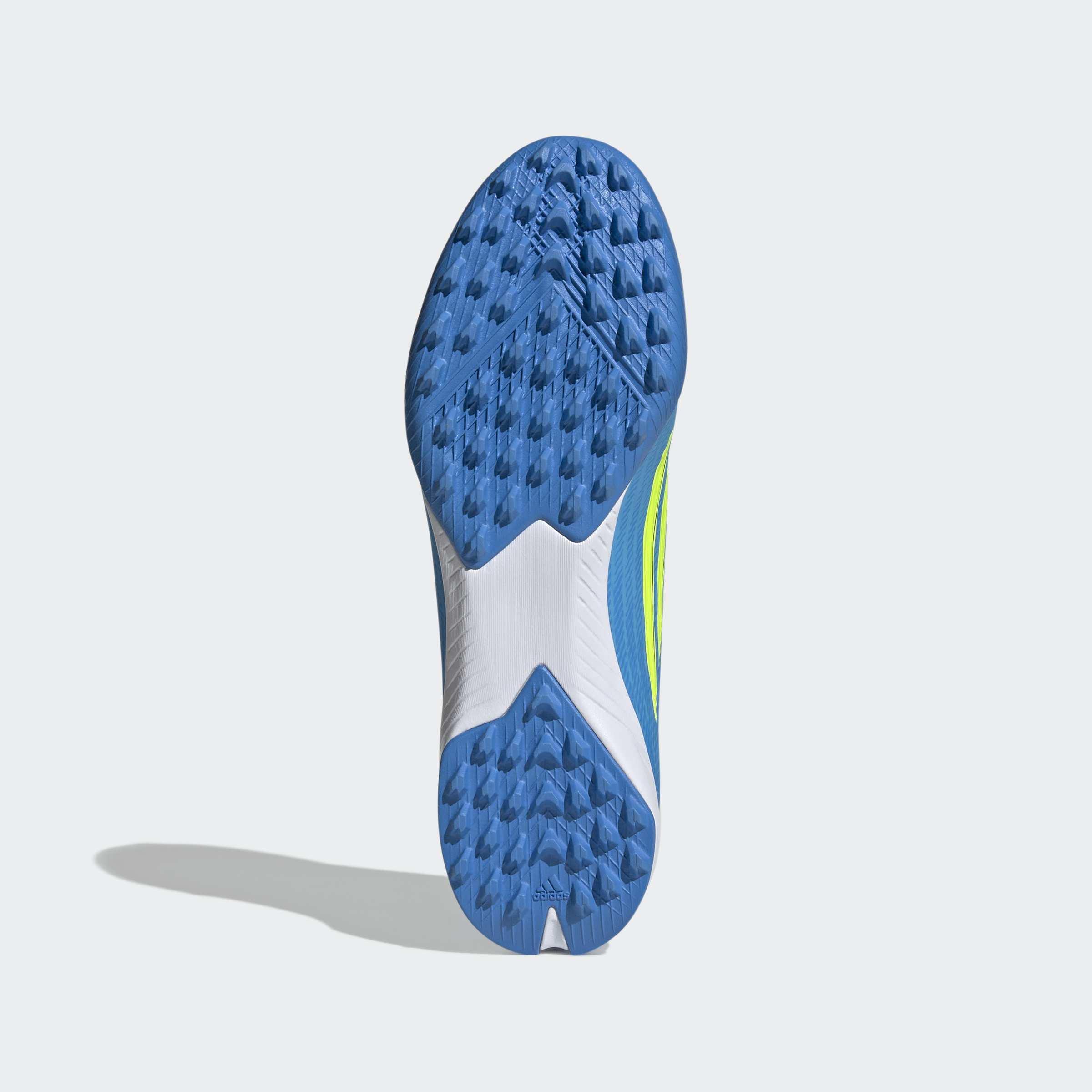 Unisex F50 League Turf Football Shoes, Blue, A701_ONE, large image number 6