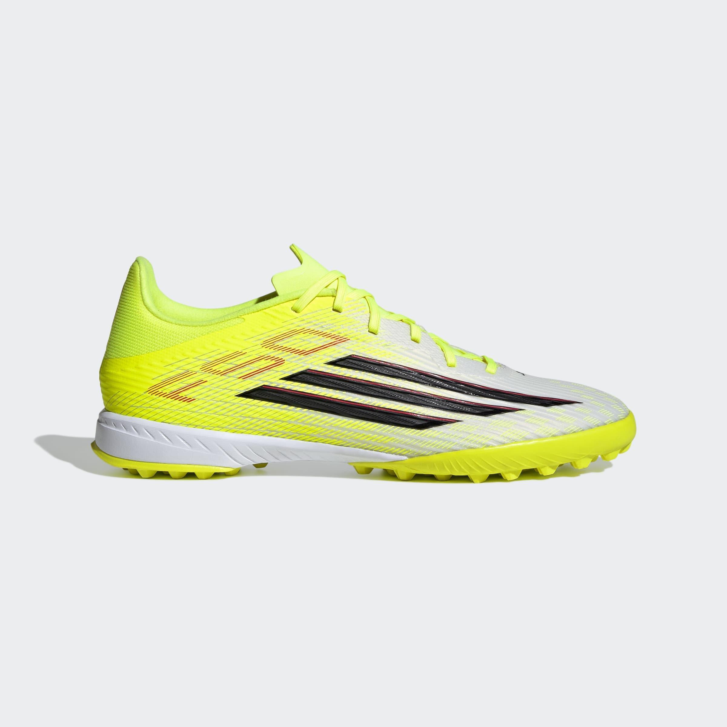 Unisex F50 LEAGUE Turf Football Shoes , Yellow, A701_ONE, medium