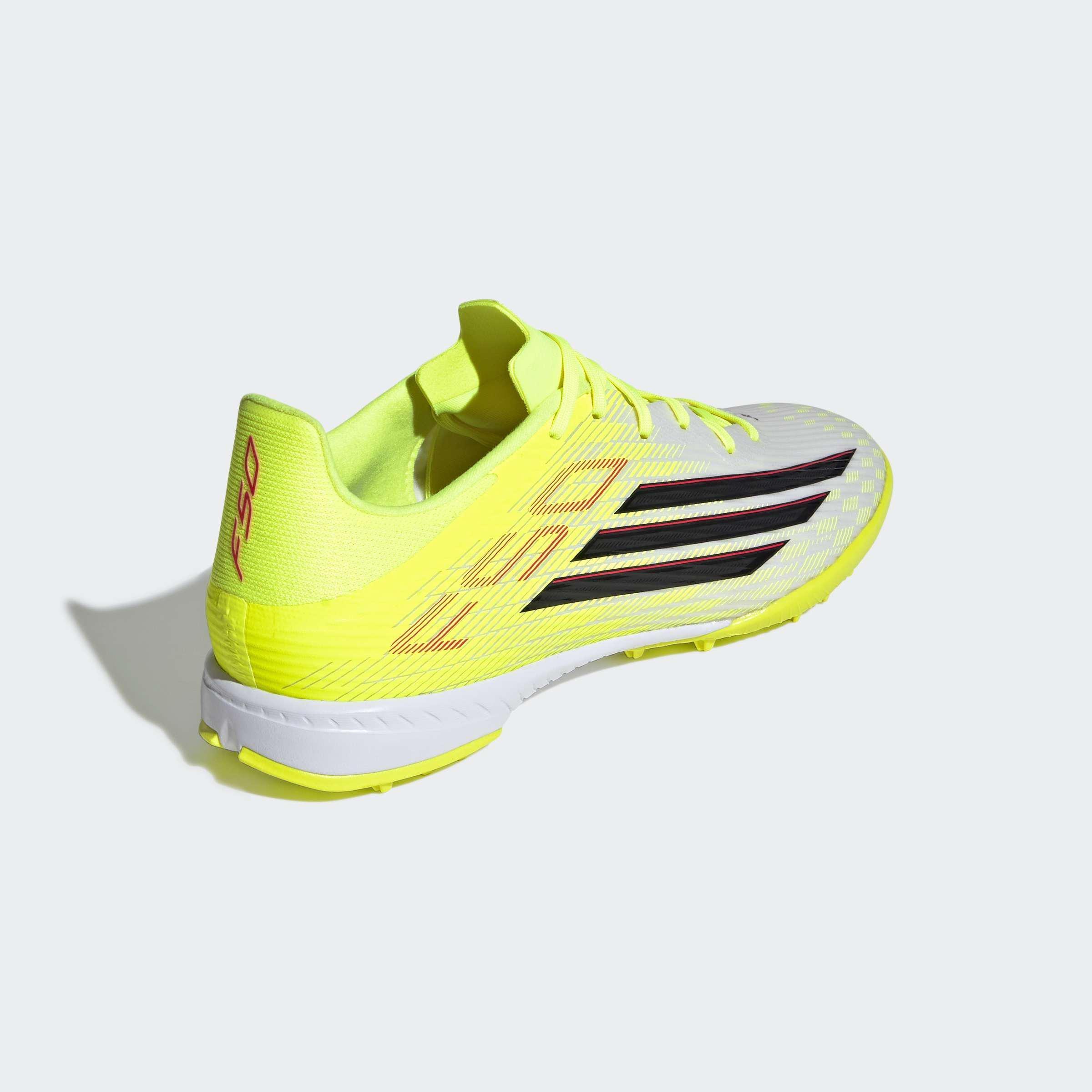 Unisex F50 LEAGUE Turf Football Shoes , Yellow, A701_ONE, large image number 3