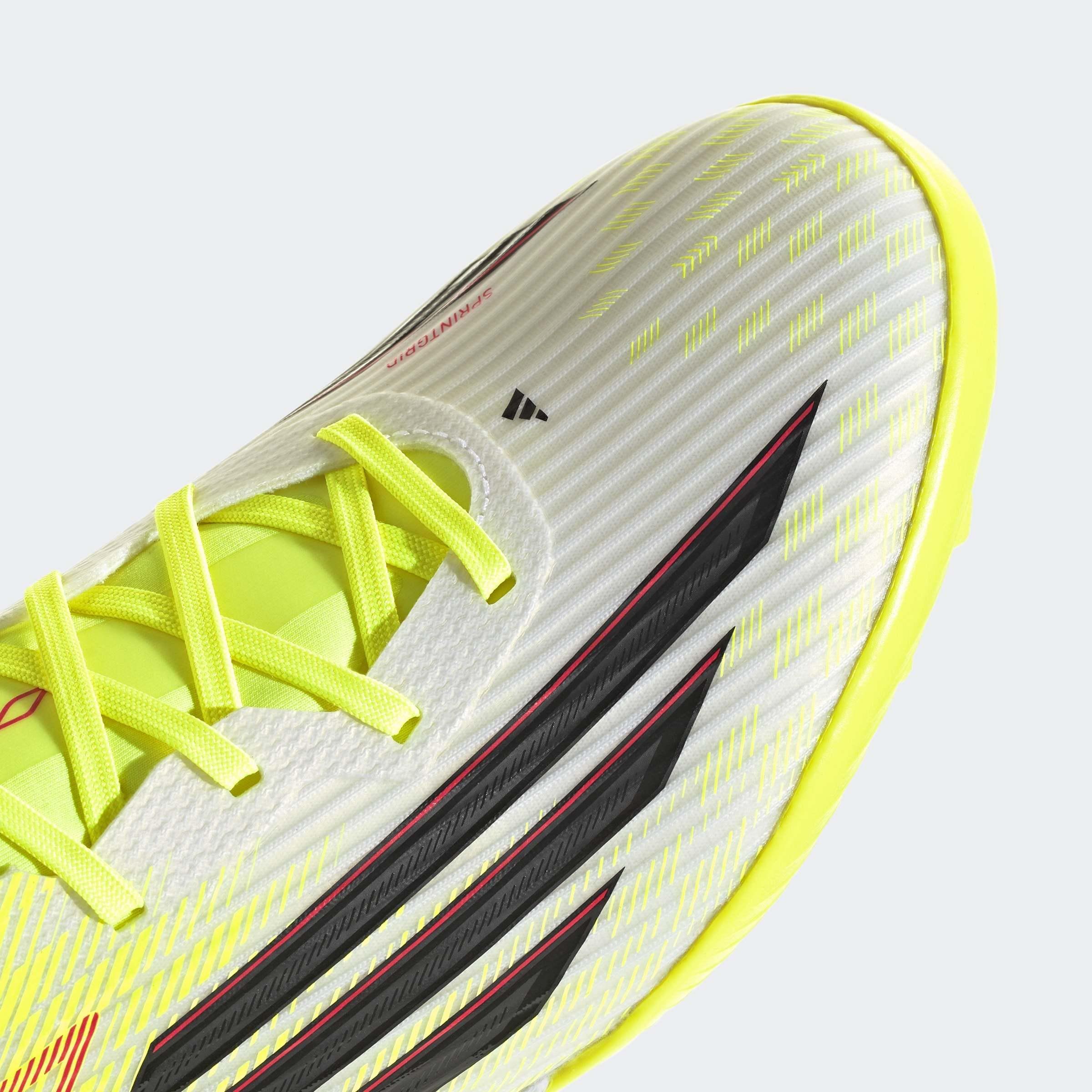 Unisex F50 LEAGUE Turf Football Shoes , Yellow, A701_ONE, large image number 4