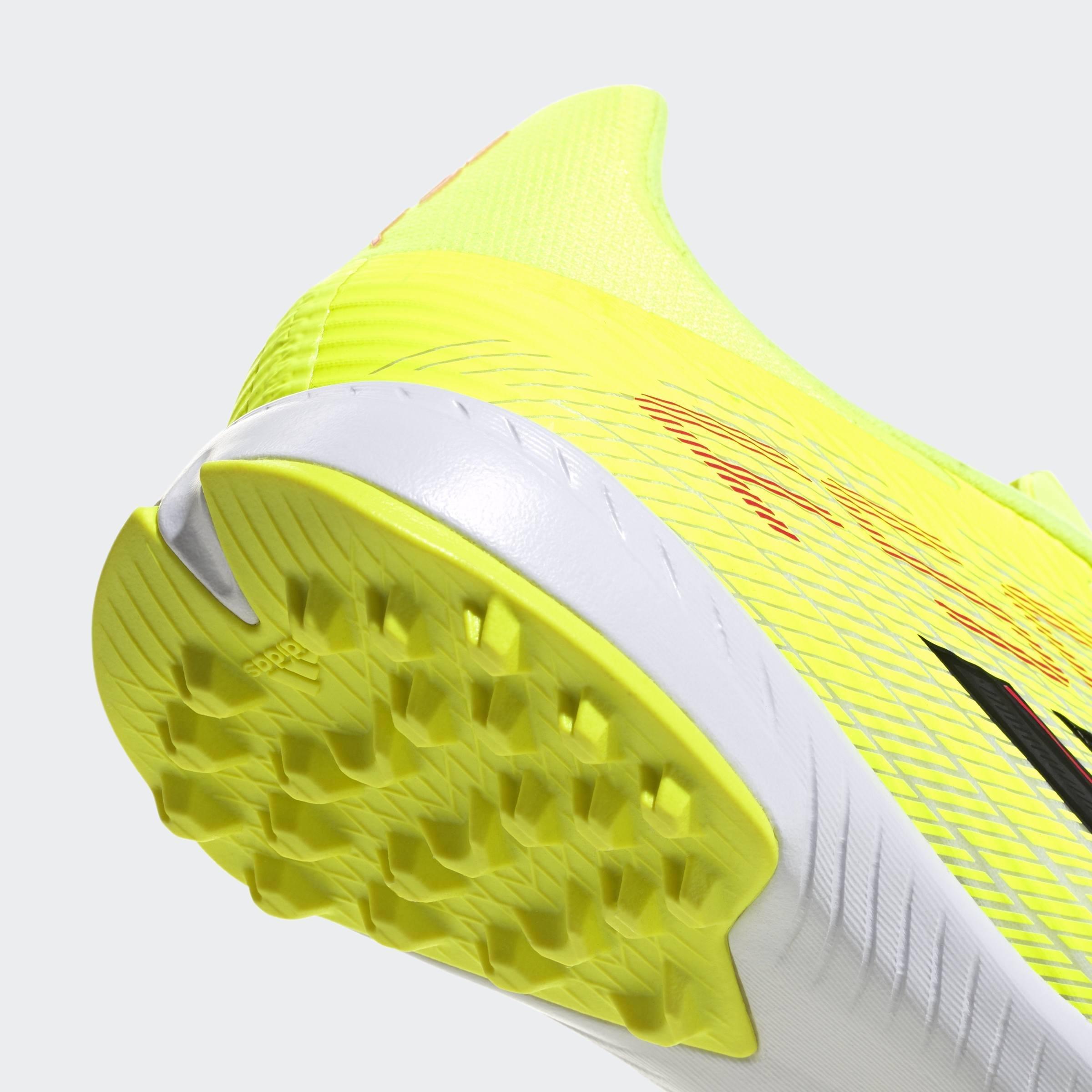 Unisex F50 LEAGUE Turf Football Shoes , Yellow, A701_ONE, large image number 5