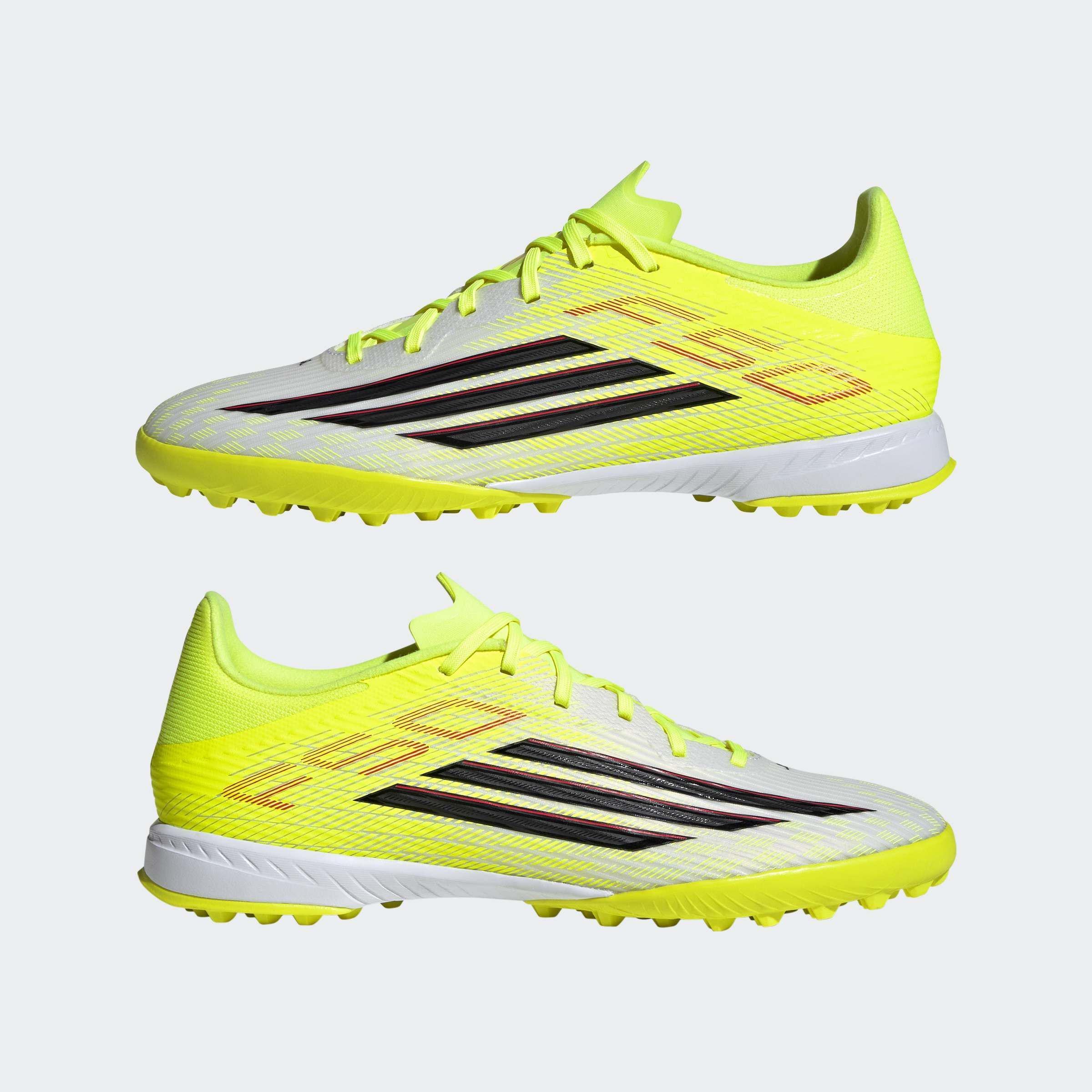 Unisex F50 LEAGUE Turf Football Shoes , Yellow, , large image number 6