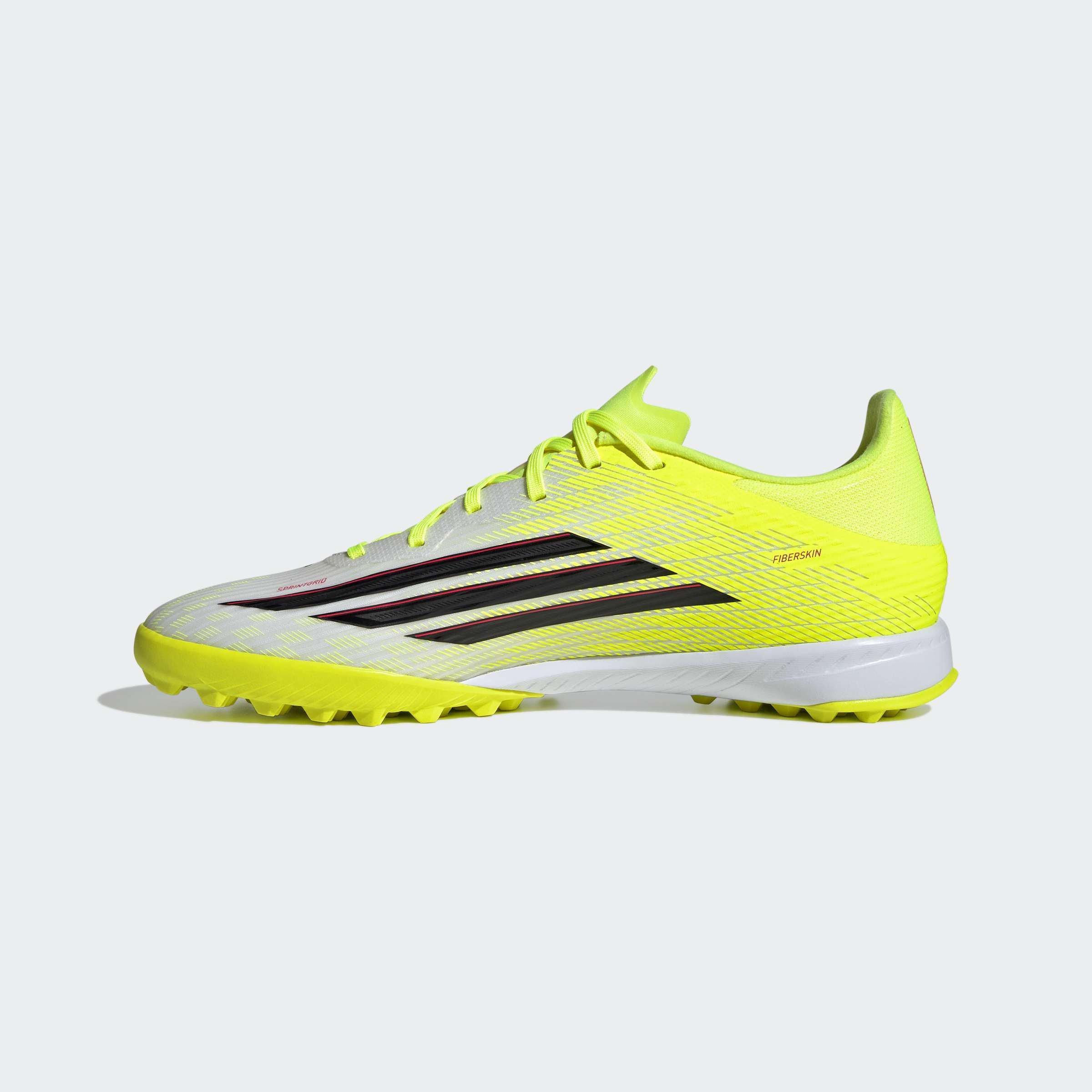 Unisex F50 LEAGUE Turf Football Shoes , Yellow, , large image number 7