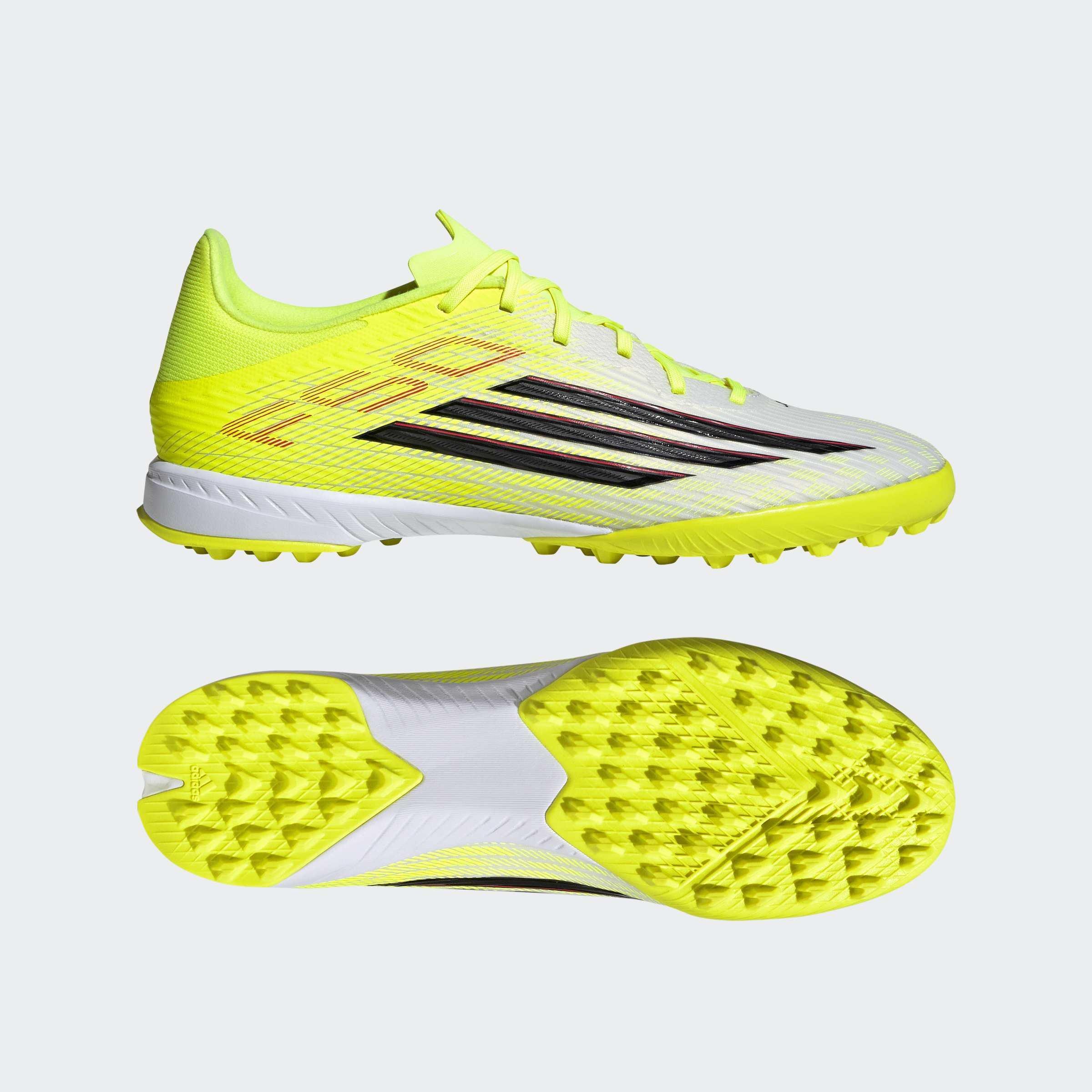 Unisex F50 LEAGUE Turf Football Shoes , Yellow, , large image number 9