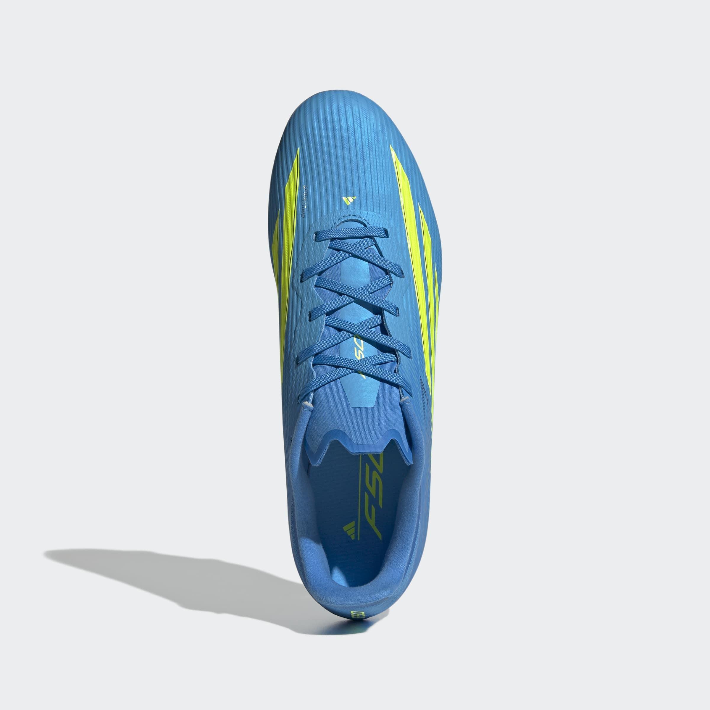 Unisex F50 League Firm Ground / Multi Ground Football Boots, Blue, A701_ONE, large image number 1
