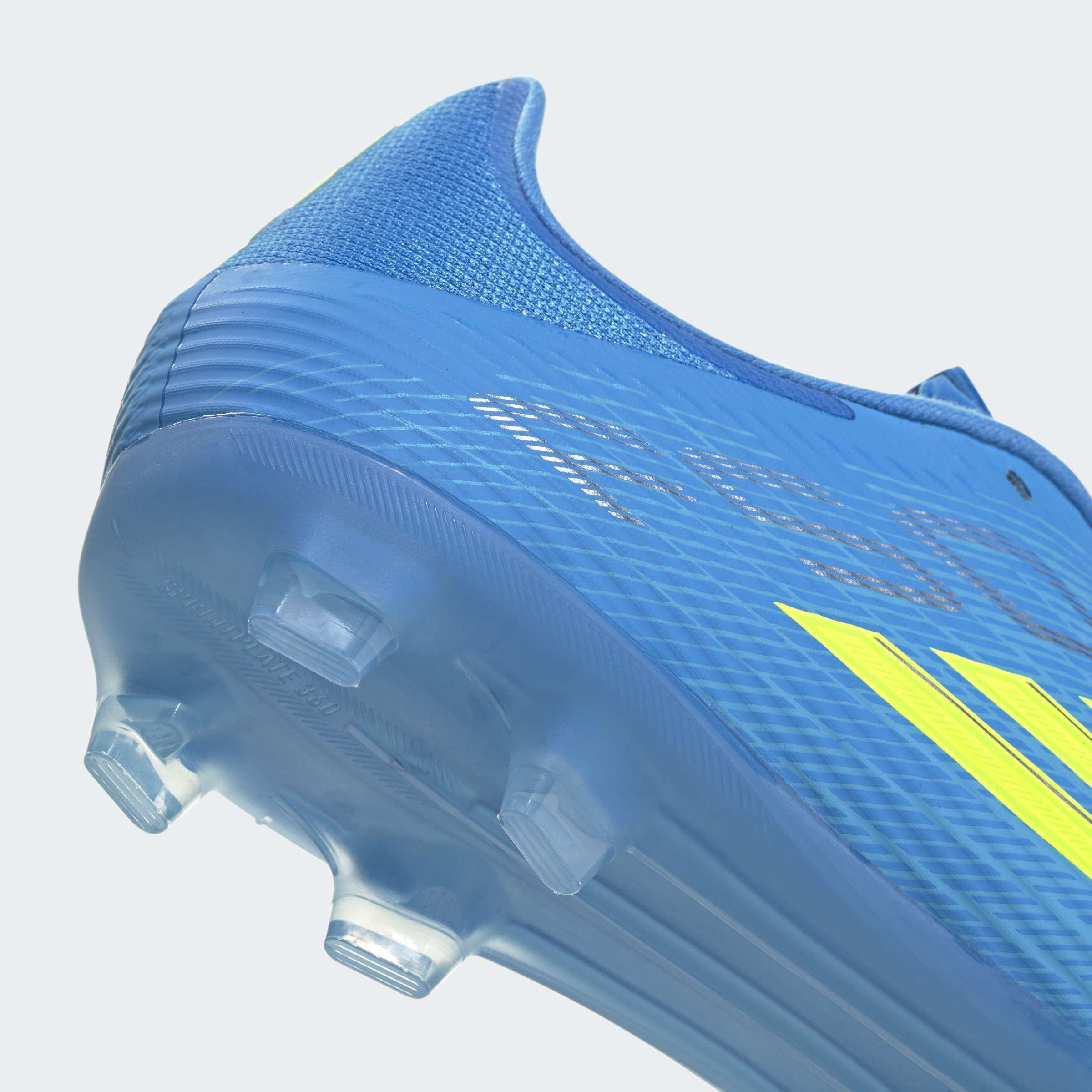 Unisex F50 League Firm Ground / Multi Ground Football Boots, Blue, A701_ONE, large image number 5