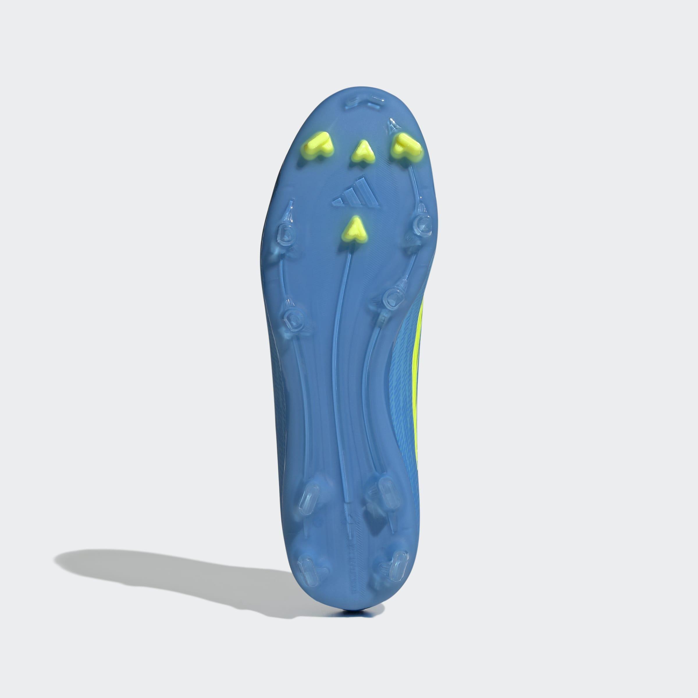 Unisex F50 League Firm Ground / Multi Ground Football Boots, Blue, A701_ONE, large image number 9