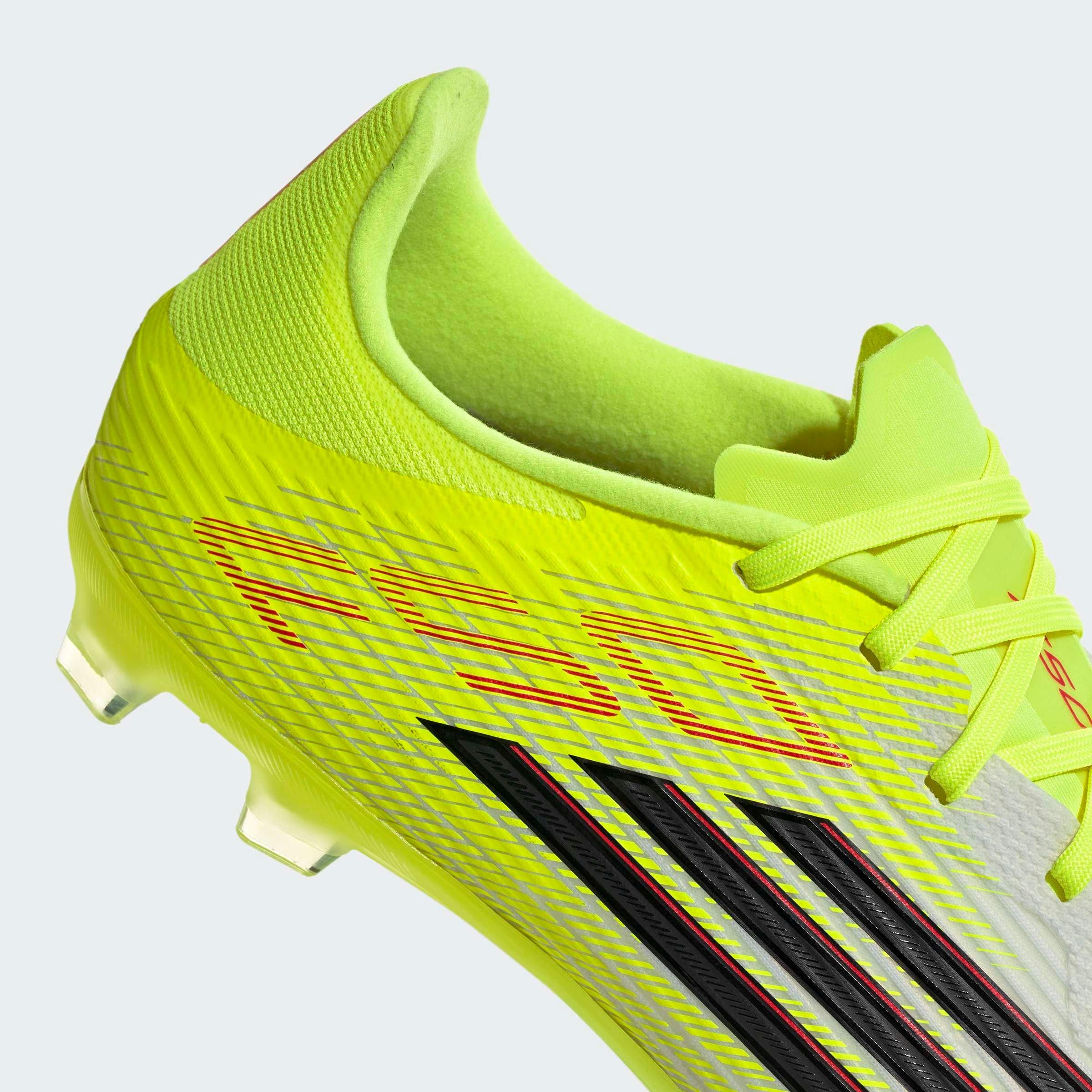 Unisex F50 LEAGUE Firm Ground / Multi Ground Football Boots, Yellow, A701_ONE, large image number 6