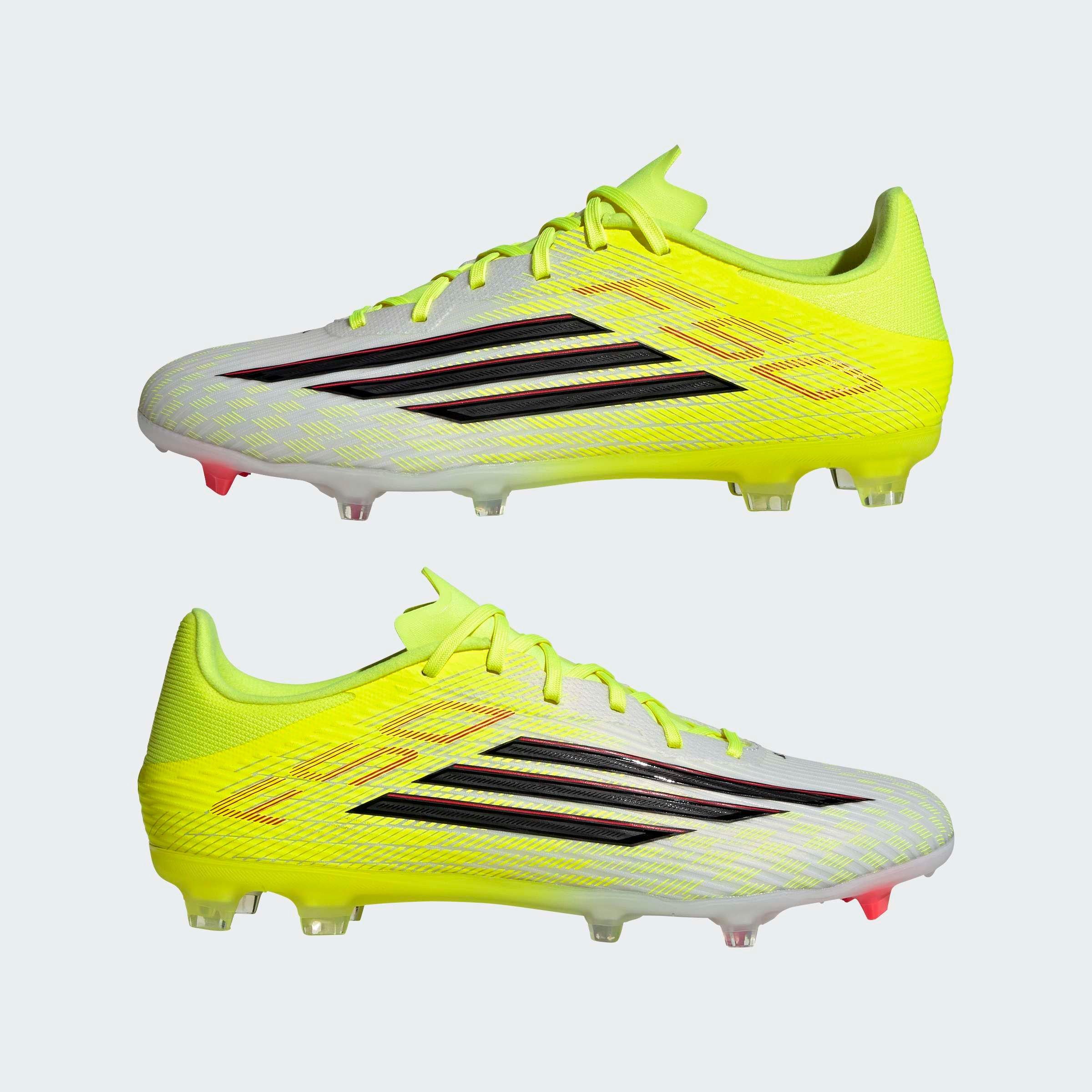 Unisex F50 LEAGUE Firm Ground / Multi Ground Football Boots, Yellow, A701_ONE, large image number 8