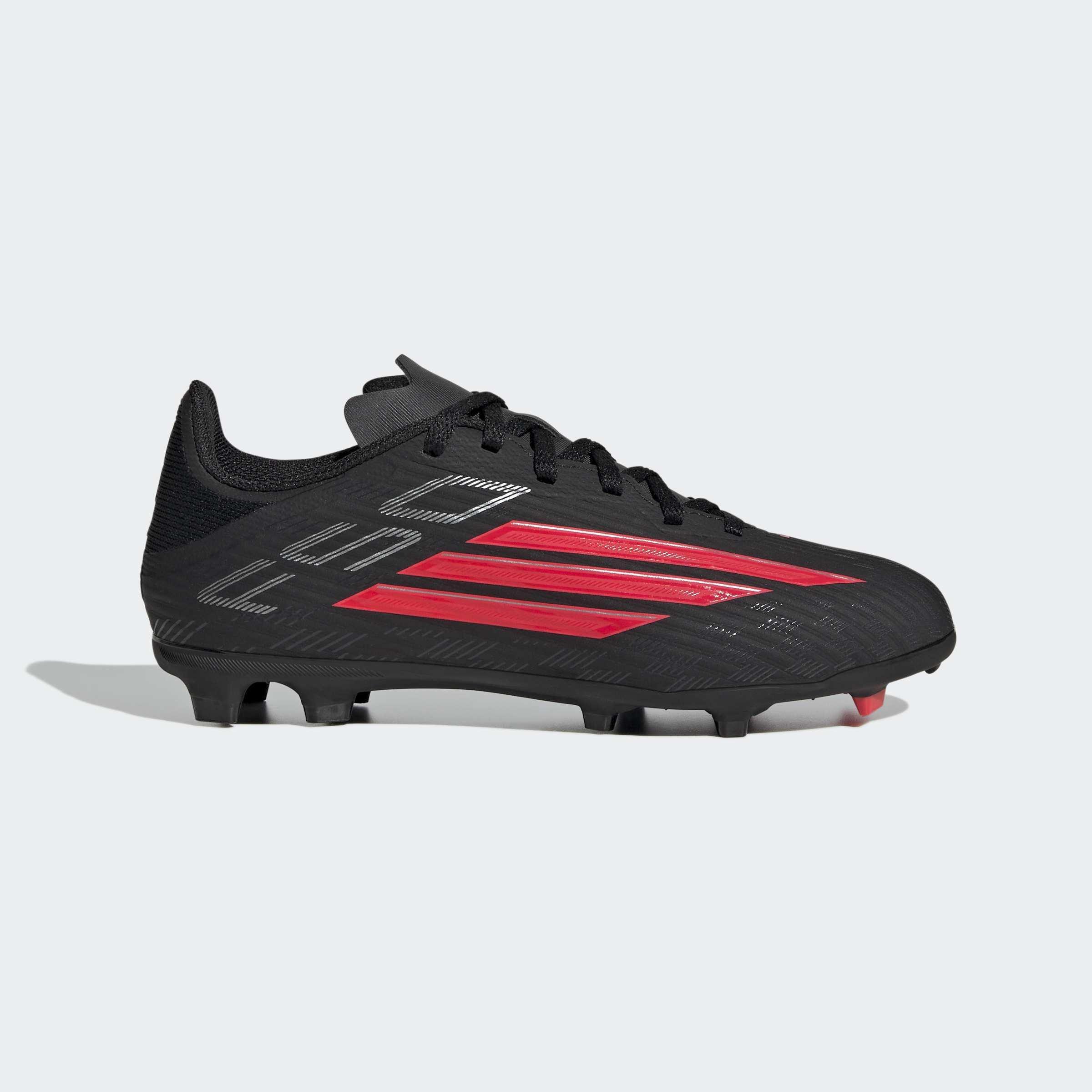 Kids Unisex F50 LEAGUE Firm Ground / Multi Ground Football Boots, Black, A701_ONE, large image number 0