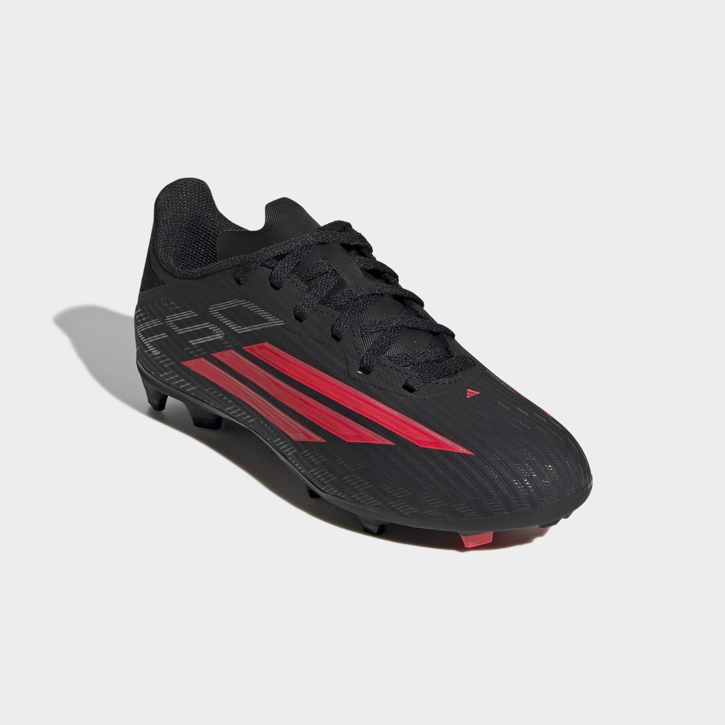 Kids Unisex F50 LEAGUE Firm Ground / Multi Ground Football Boots, Black, A701_ONE, large image number 2