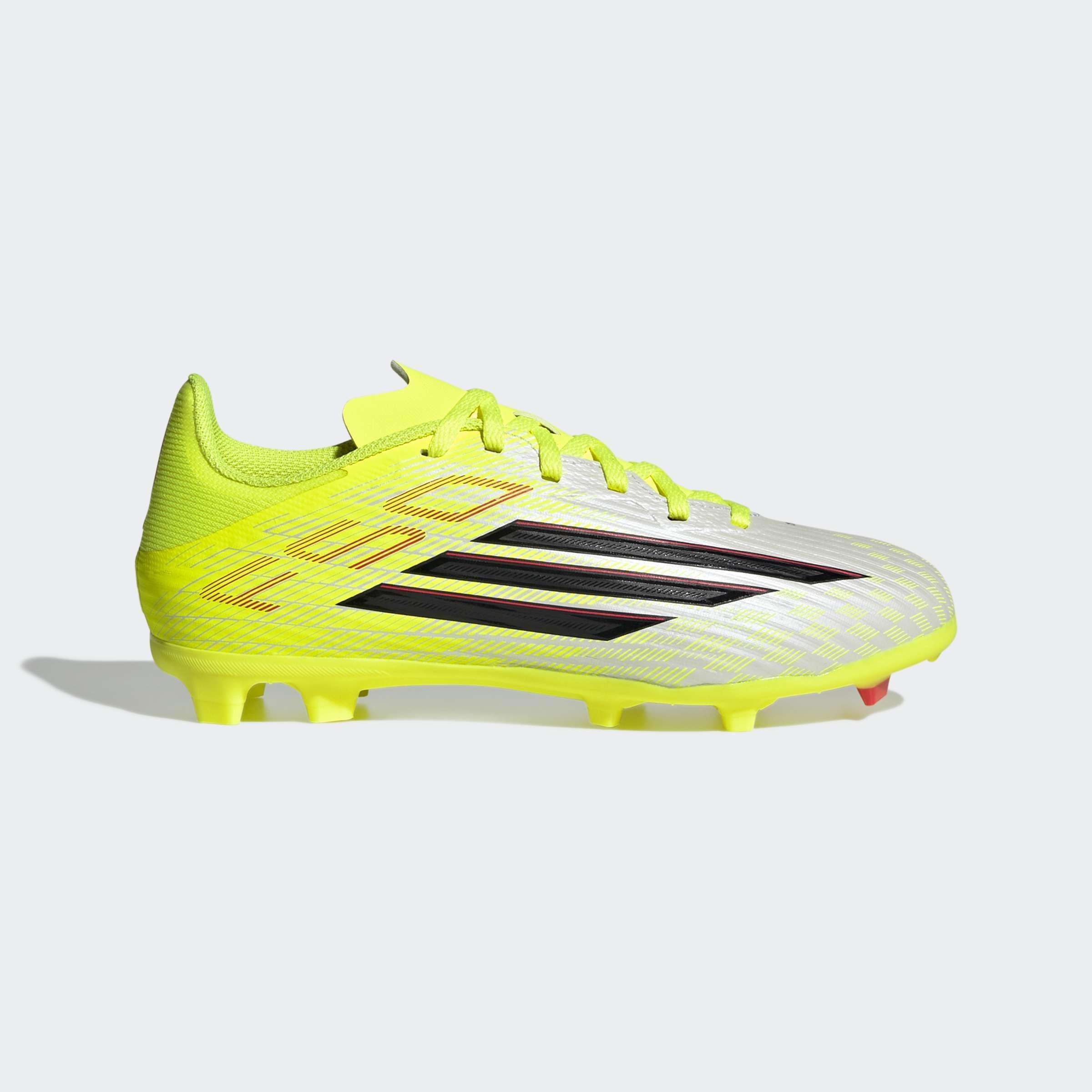 Kids Unisex F50 LEAGUE Firm Ground / Multi Ground Football Boots, Yellow