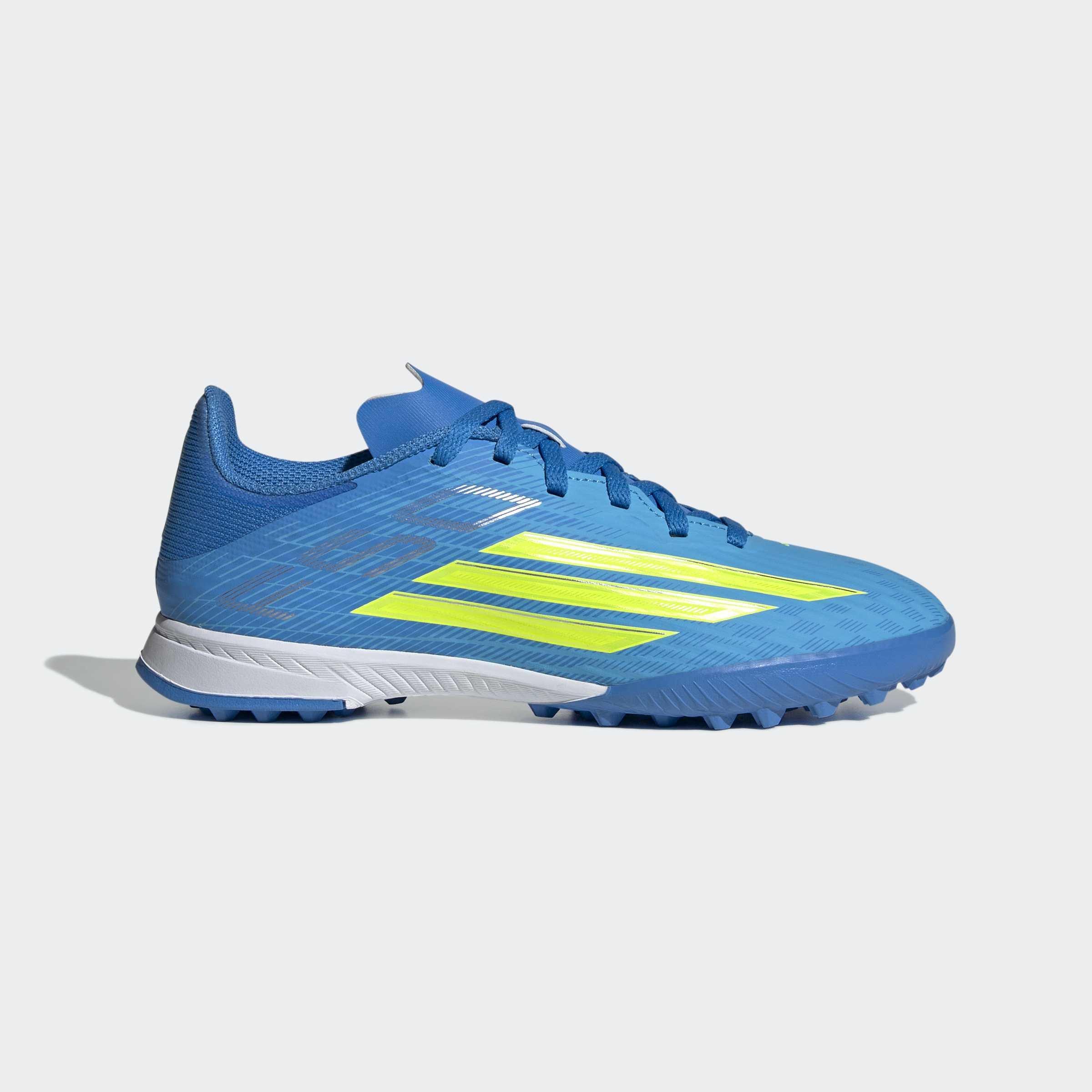 Kids Unisex F50 League Turf Football Shoes, Blue