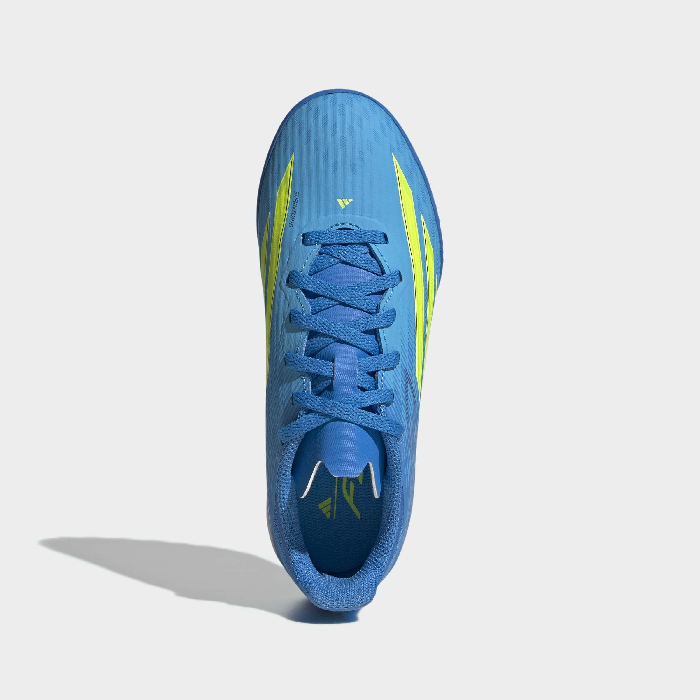 Kids Unisex F50 League Turf Football Shoes, Blue, A701_ONE, large image number 1