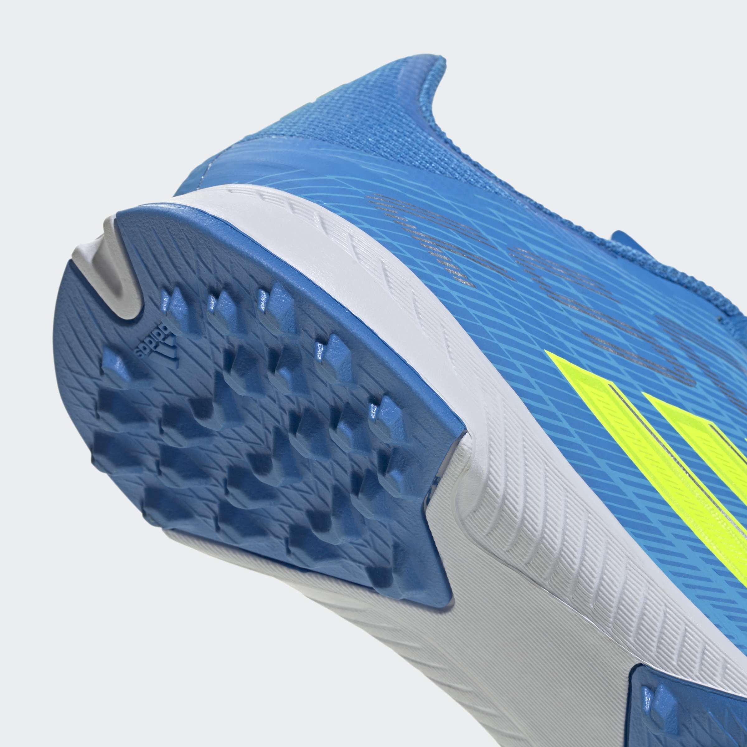 Kids Unisex F50 League Turf Football Shoes, Blue, A701_ONE, large image number 4