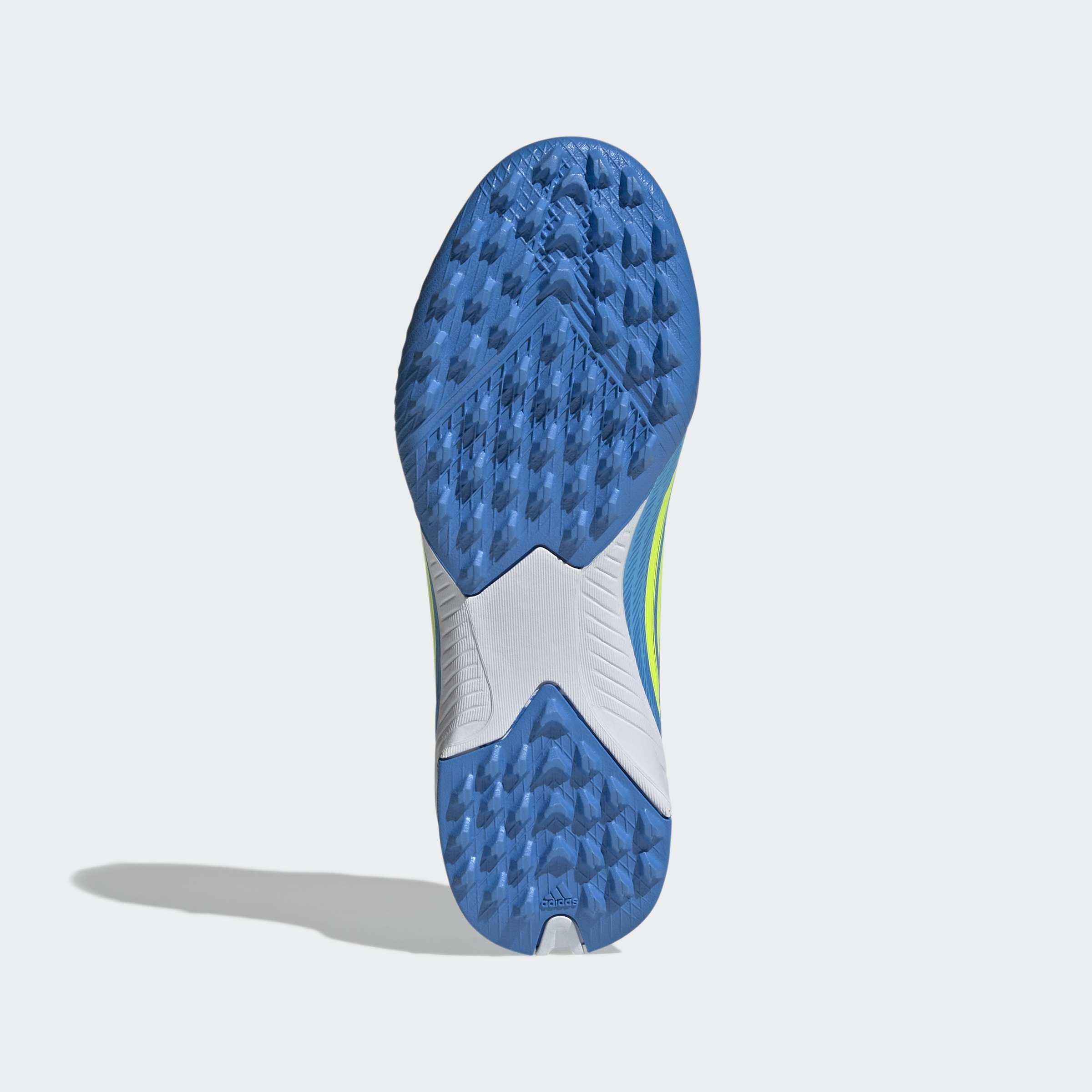 Kids Unisex F50 League Turf Football Shoes, Blue, A701_ONE, large image number 9