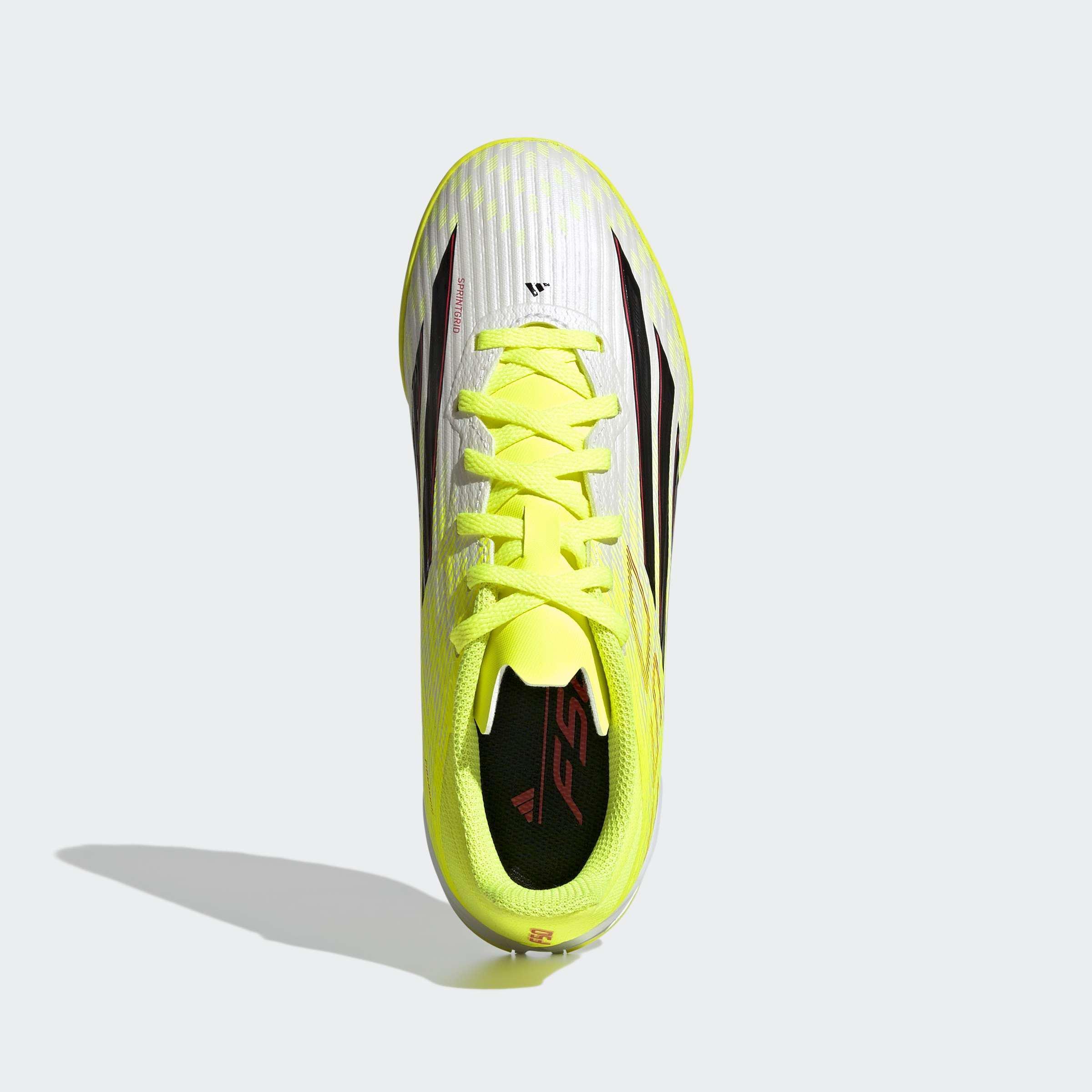 Kids Unisex F50 LEAGUE Turf Football Shoes, Yellow