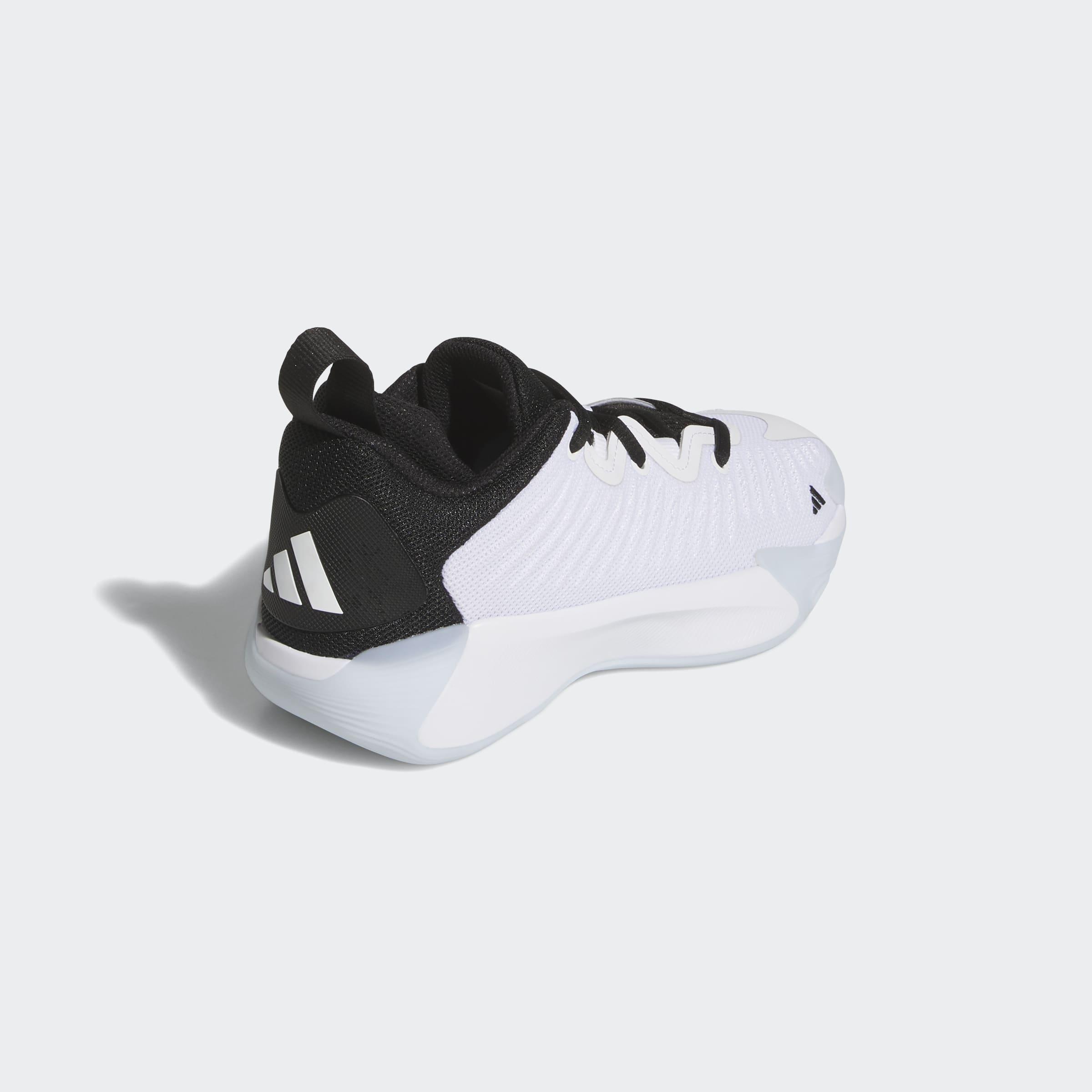 Kids Unisex adidas Initiation J Shoes, White, A701_ONE, large image number 3