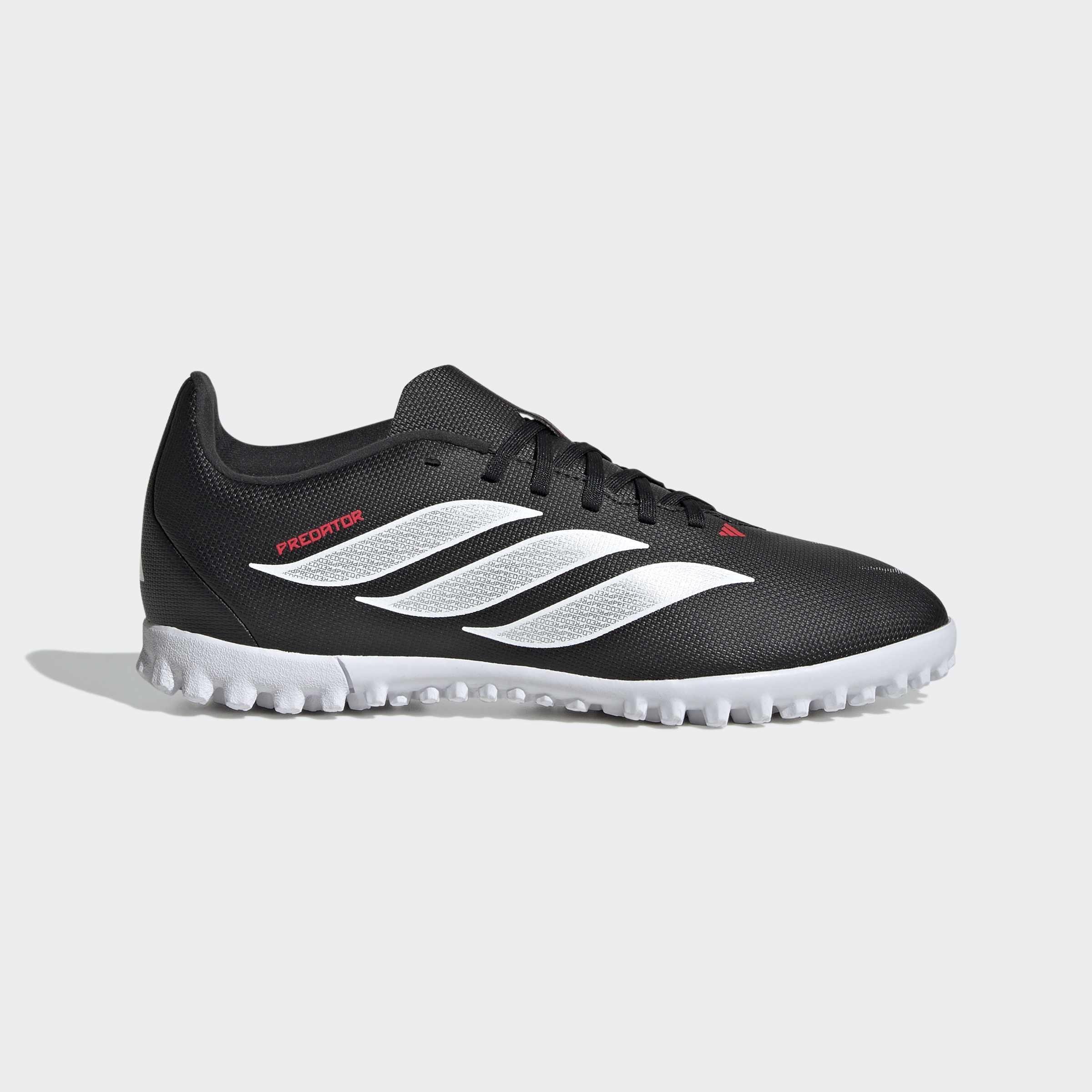 Kids Unisex Predator Club Turf Football Shoes, Black