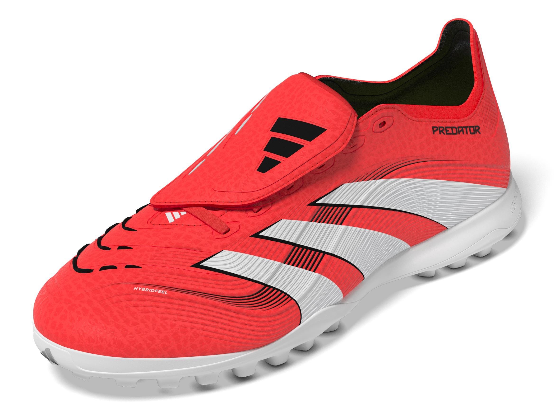 Unisex Predator League Fold-Over Tongue Turf Boots, Red, , large image number 3